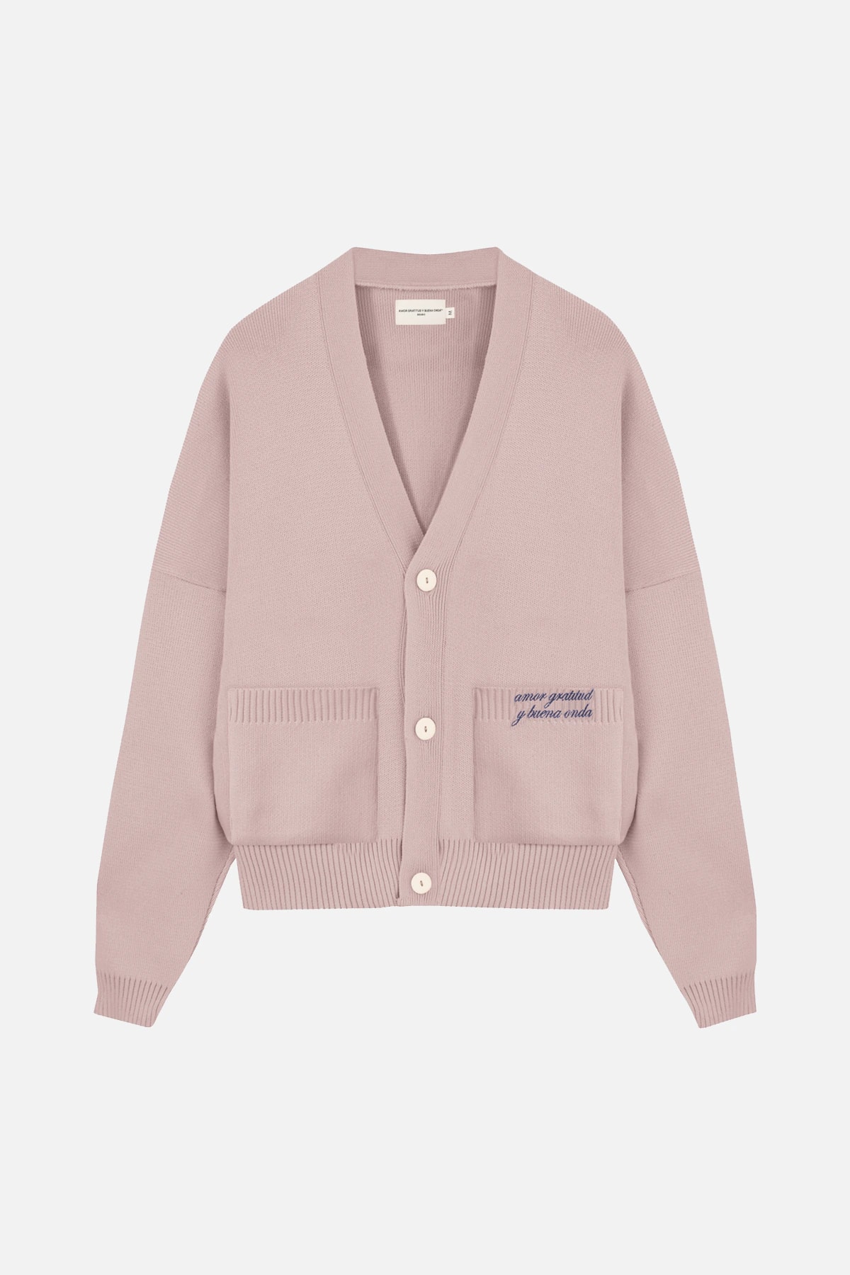 SIGNATURE CARDIGAN PALO ROSA - imagen 1