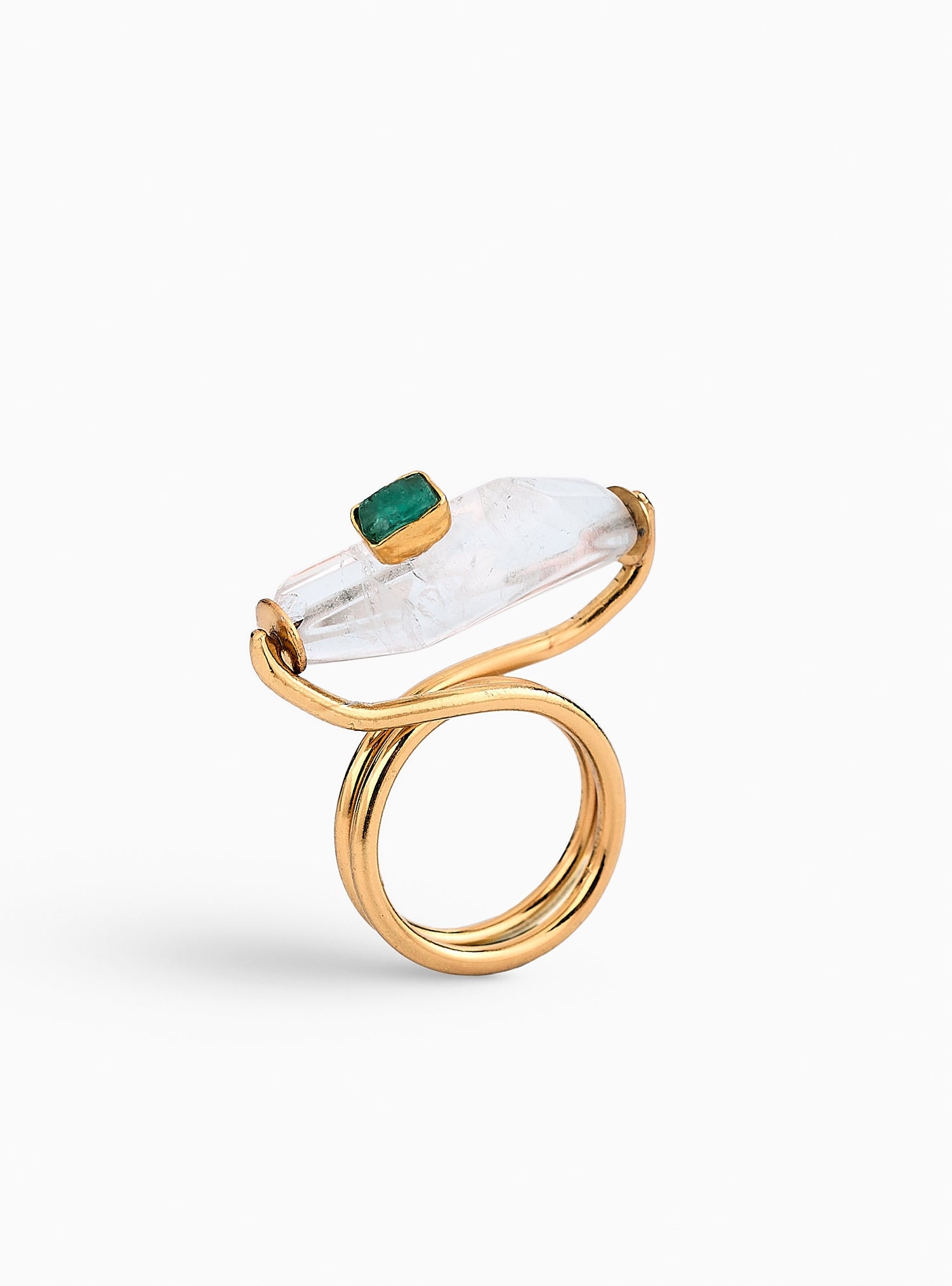 Veta Emerald Ring - imagen 1