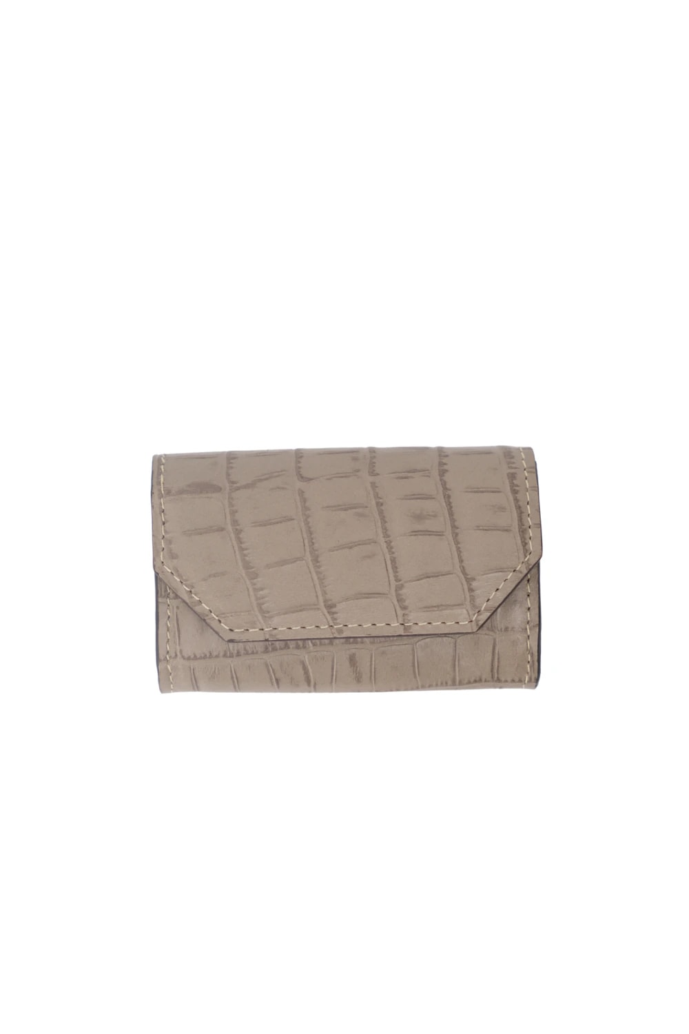 POCKET WALLET - TAUPE CROC - imagen 1