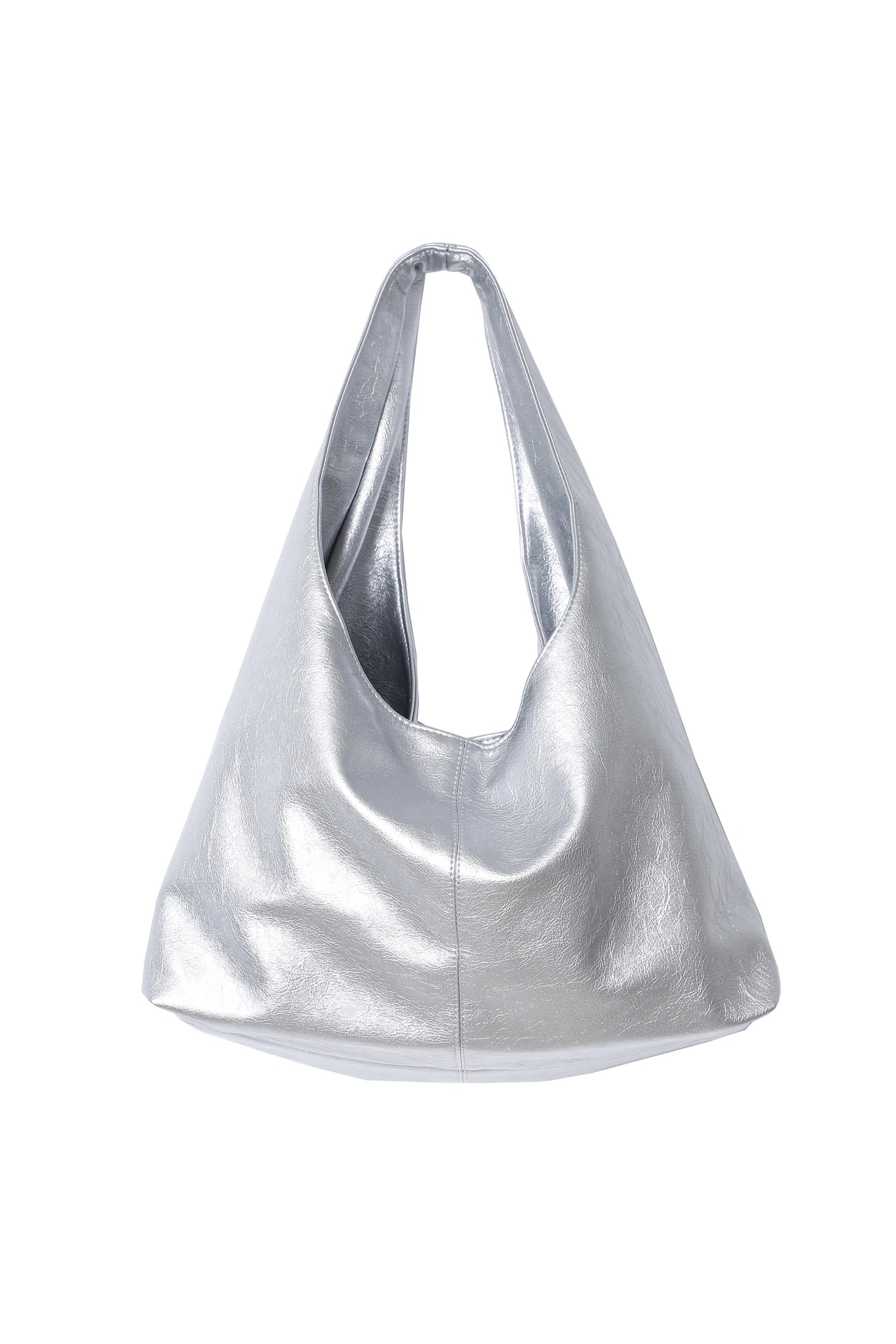 METALLIC LEATHER BAG - imagen 1