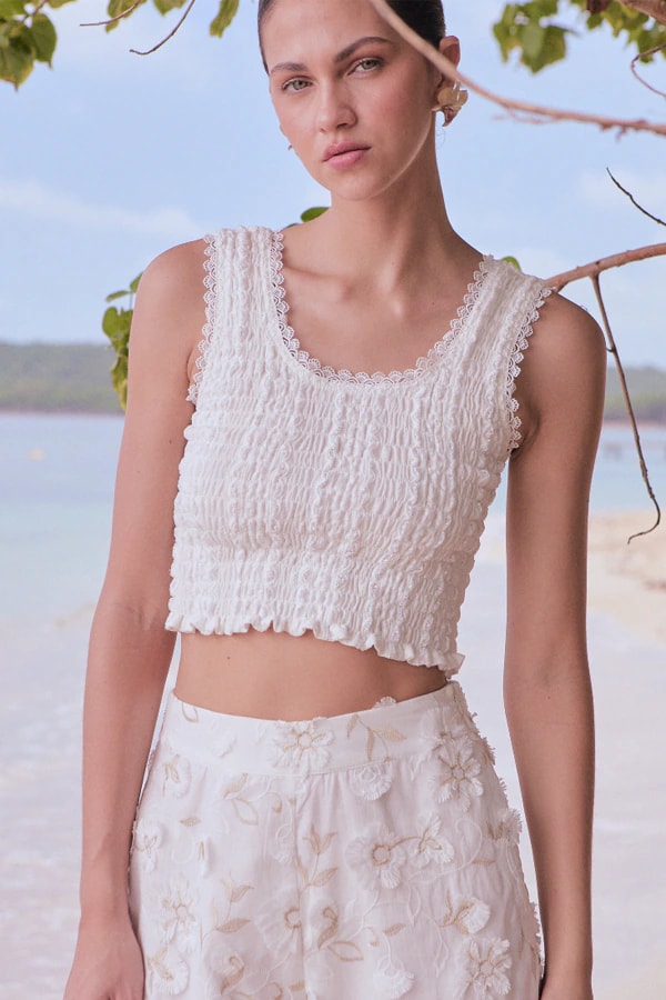 VELA TOP WHITE - imagen 1