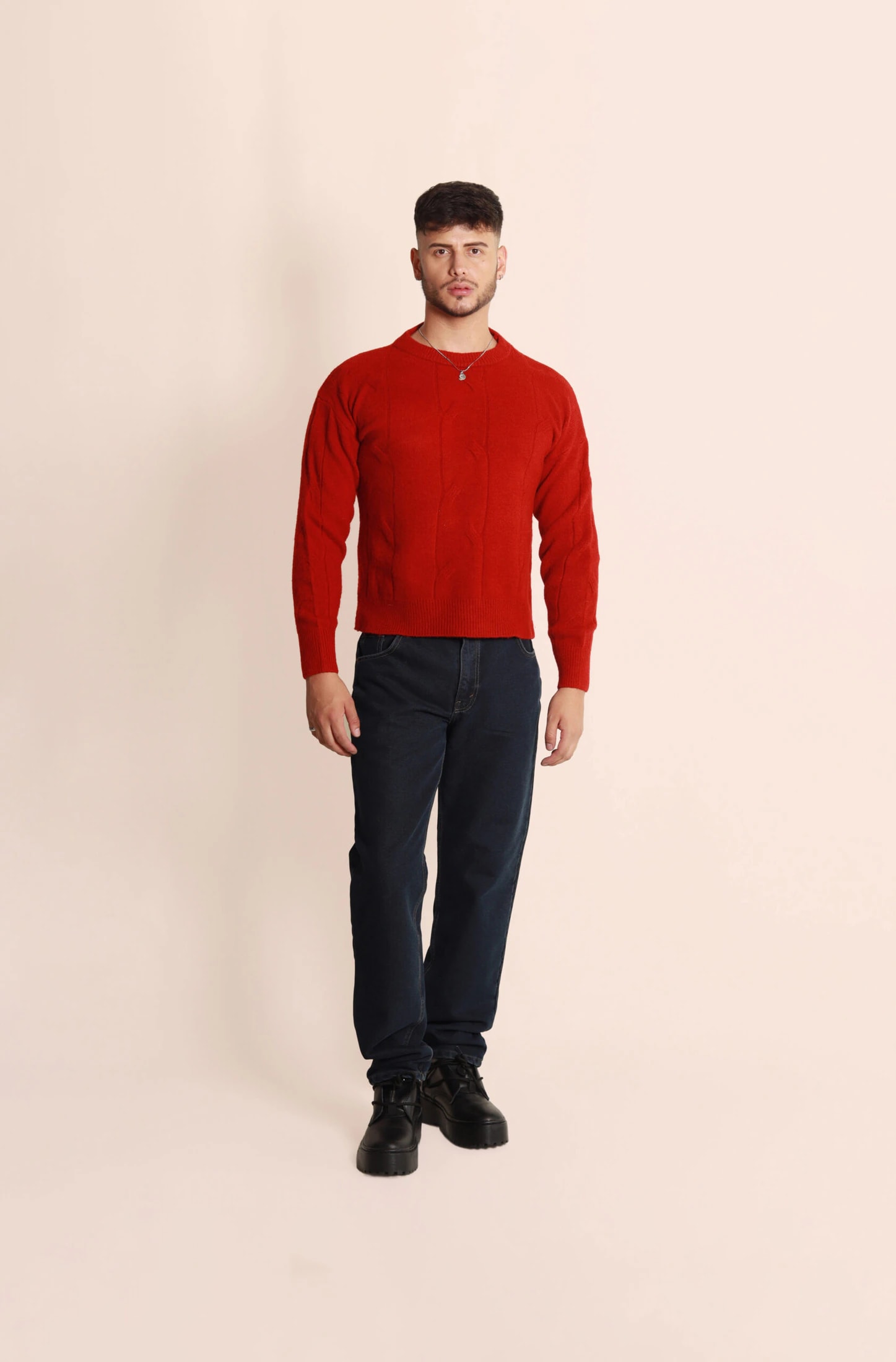 The Winter Red Sweater - imagen 1