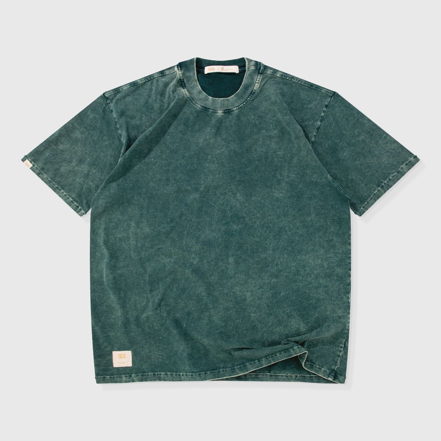 Oversized Washed T- Shirt - Pine Green - imagen 1