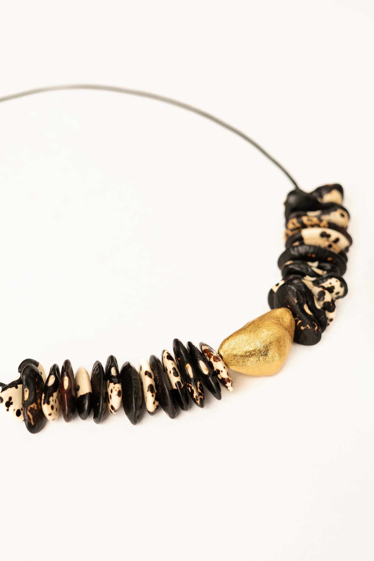 Collar Fruto Fríjol Dálmata - imagen 1