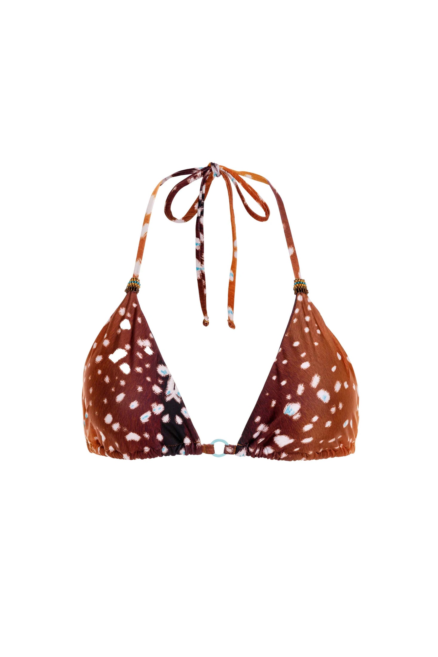 Top Triangulo de Bikini Bambi Café - imagen 1