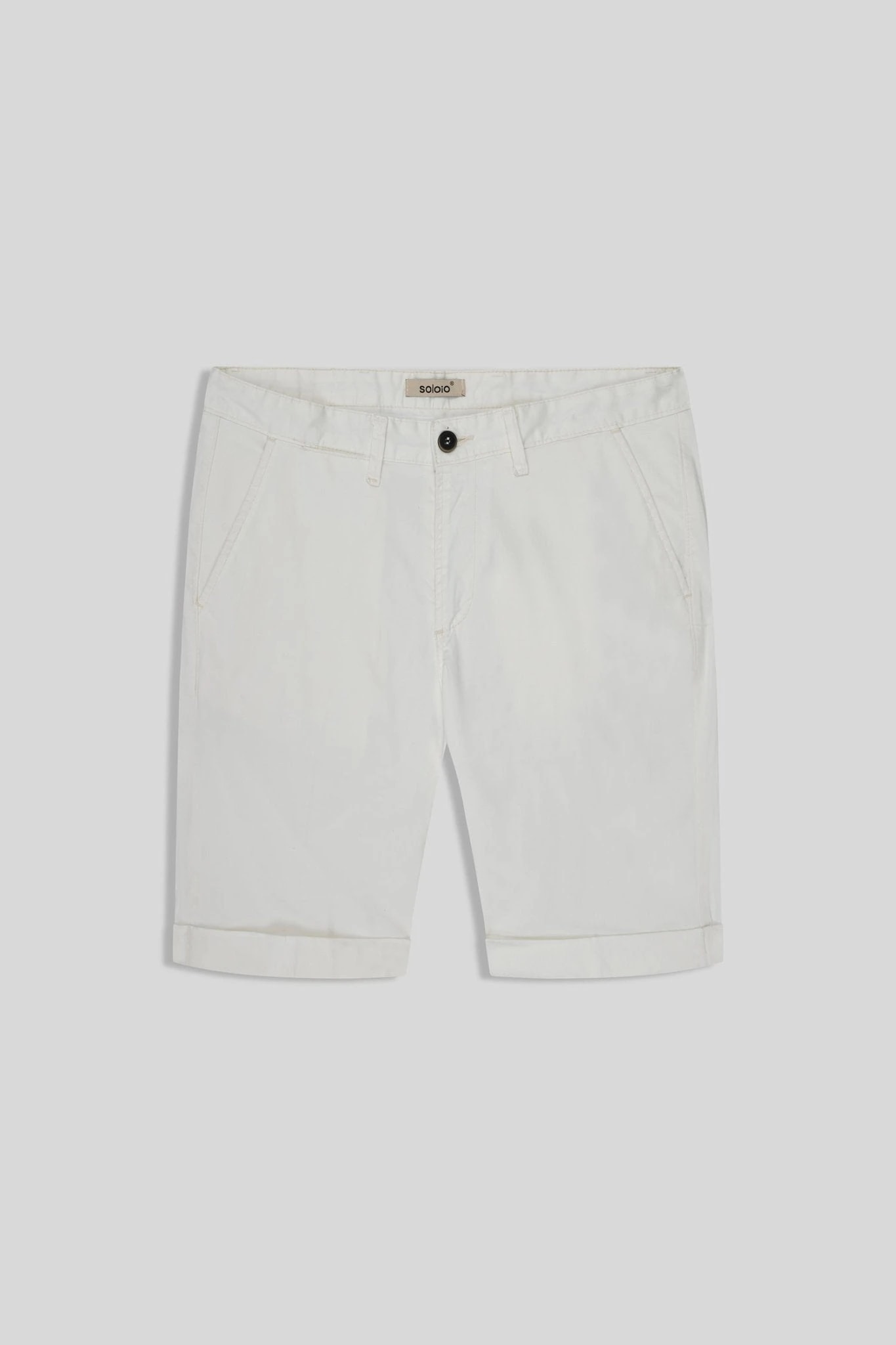Men's cotton bermuda white new siena - imagen 1