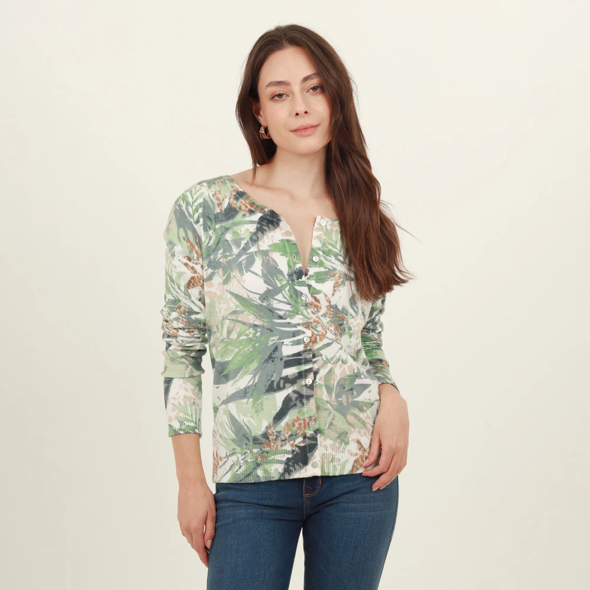 Sweater Cuello Redondo Manga Larga - imagen 1