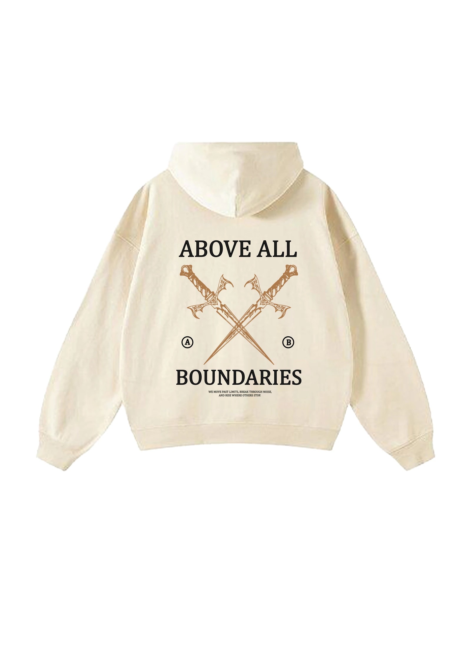 Boundaries Hoodie Vanilla - imagen 1
