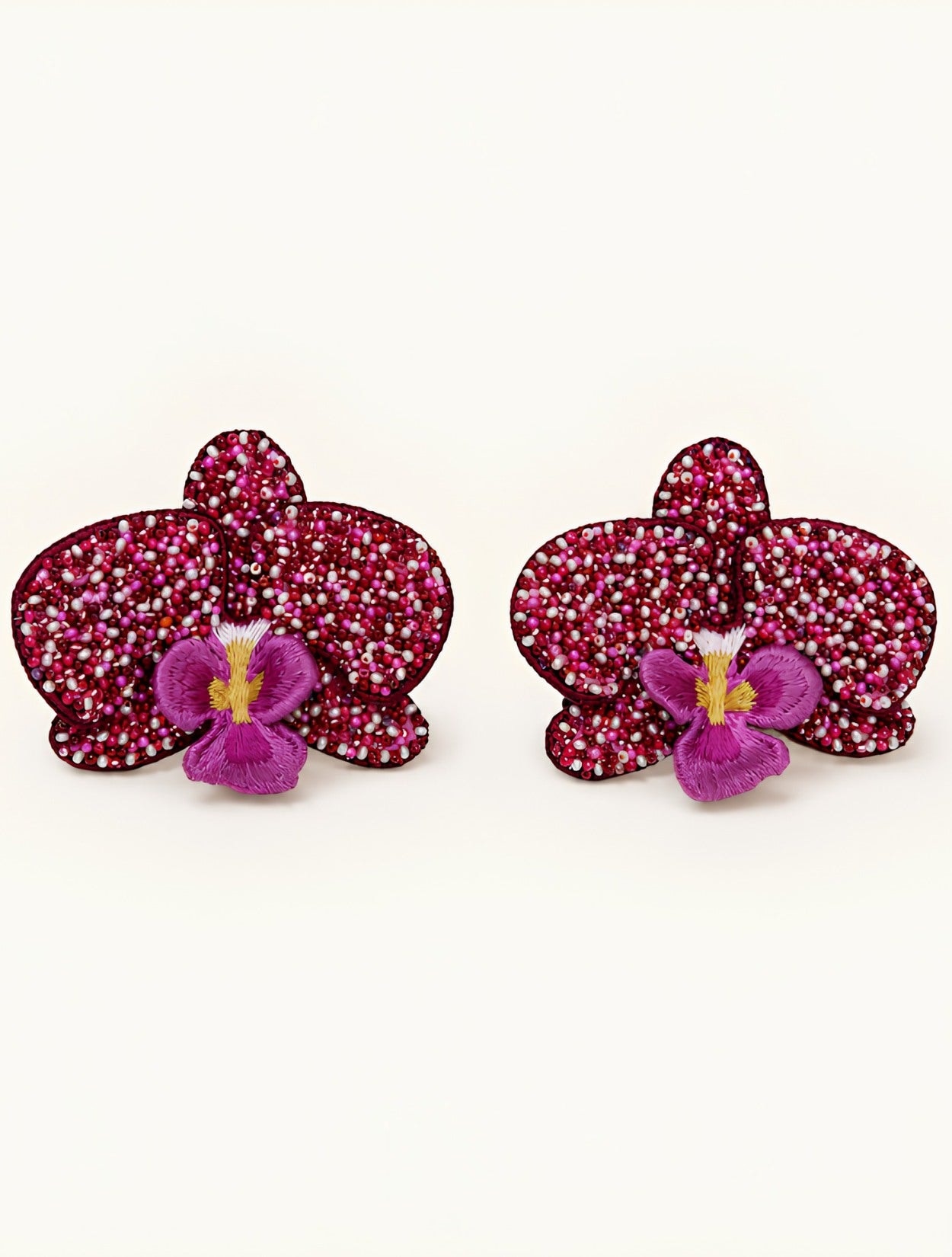 ARETES ORQUIDEA - imagen 1