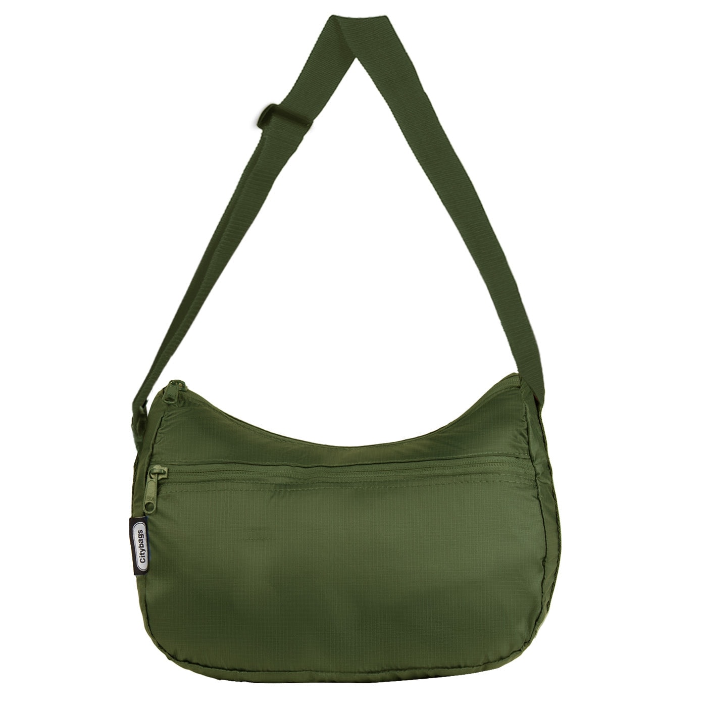 Bolso City Manos Libres Plegable Verde Militar - imagen 1
