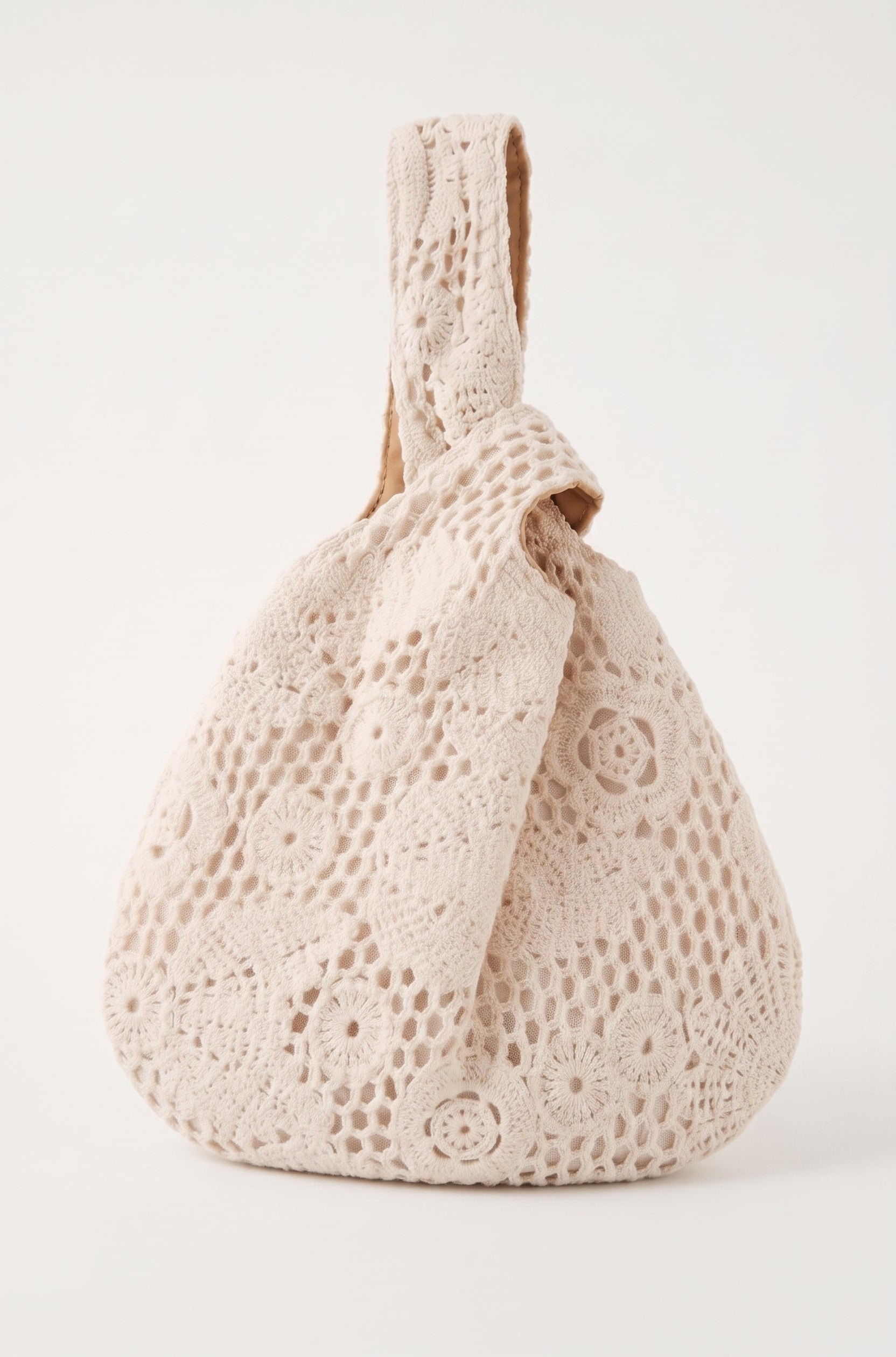 Ivory Crochet Nara Bag - imagen 1