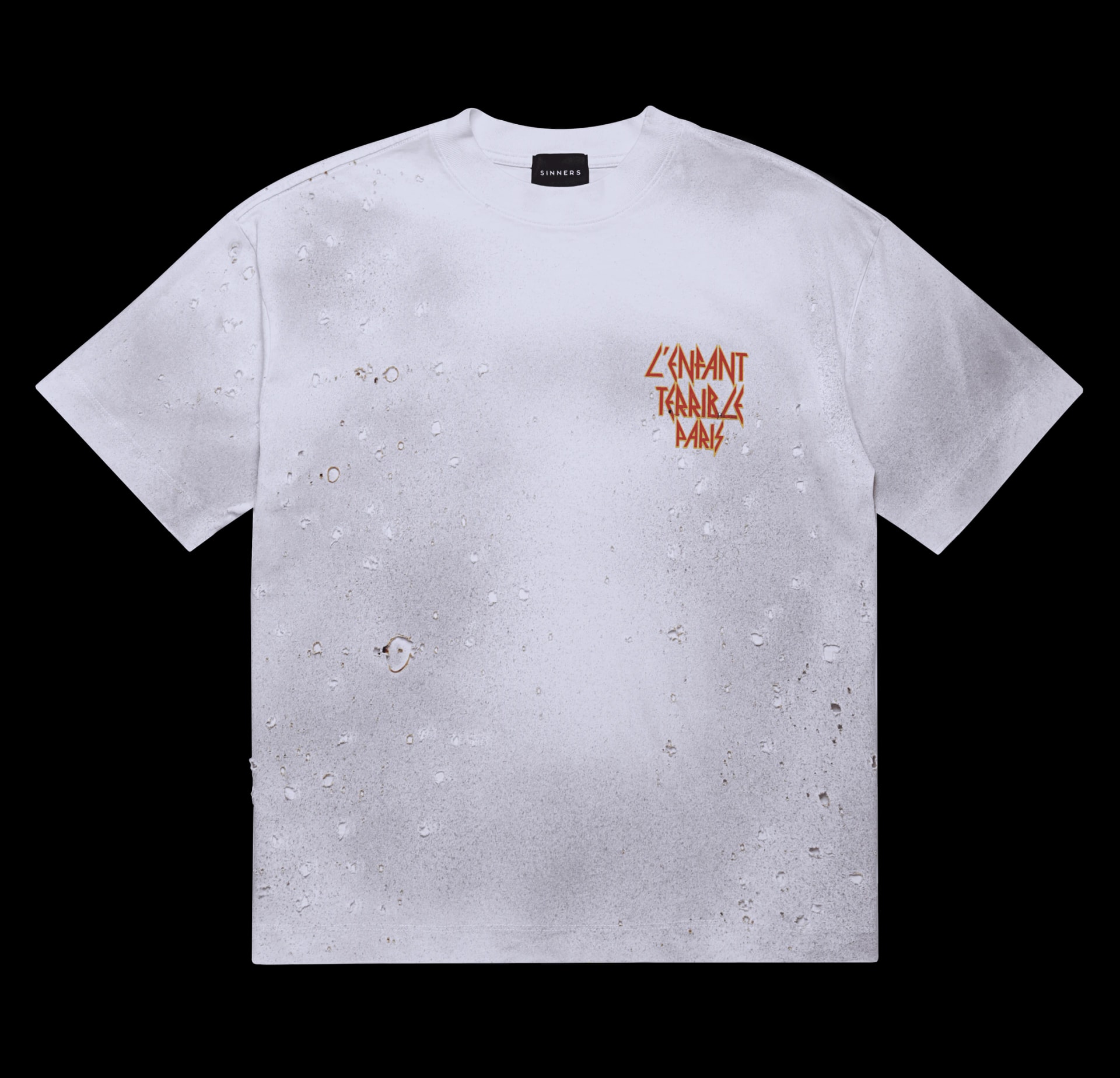 DEF SINNERS SHOTGUN WHITE T-SHIRT - imagen 1