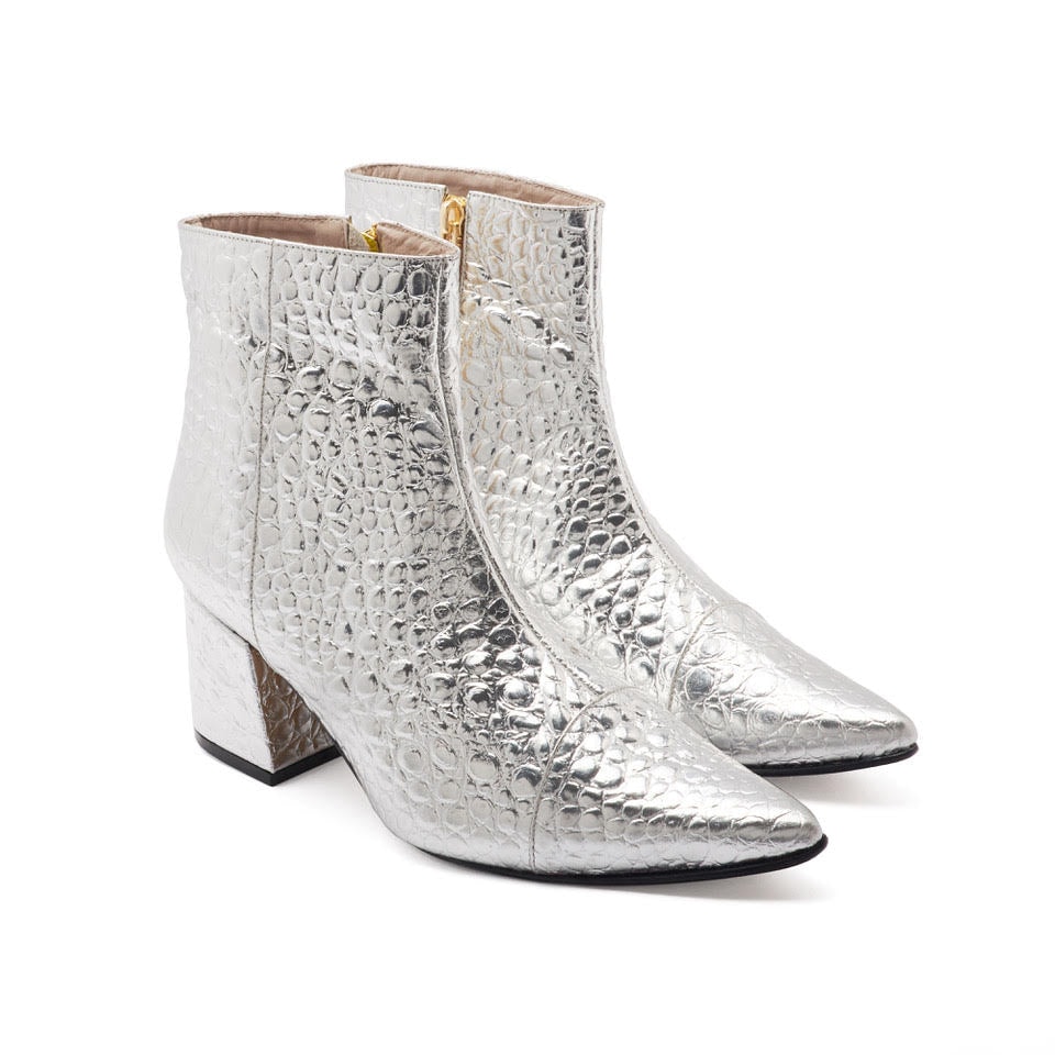 ANKLE boots GALAXY silver - imagen 1