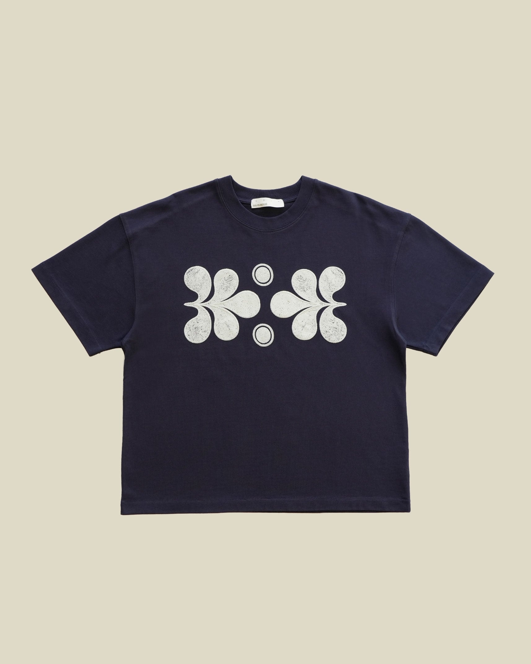 Camiseta floreciendo azul - imagen 1