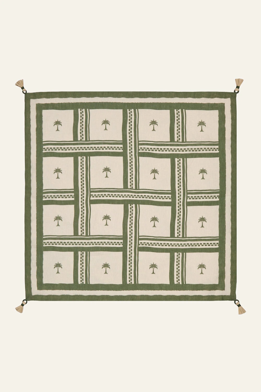 West Woven Waves Cloth Napkin Set of 4 - imagen 1