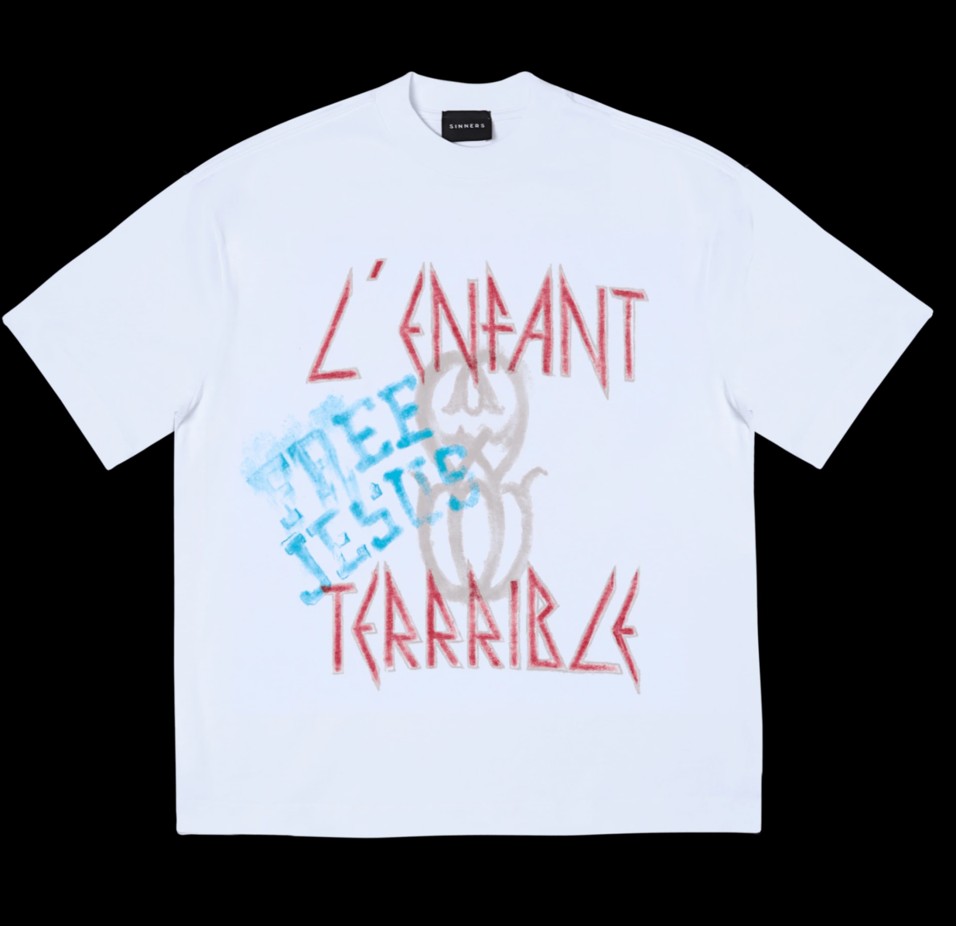 L'ENFANT MONOGRAM WHITE T-SHIRT - imagen 1