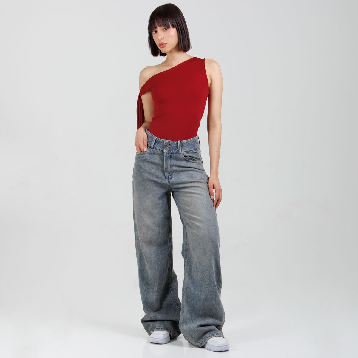 Jean Wide Leg Ax-3045  Rigido - imagen 1