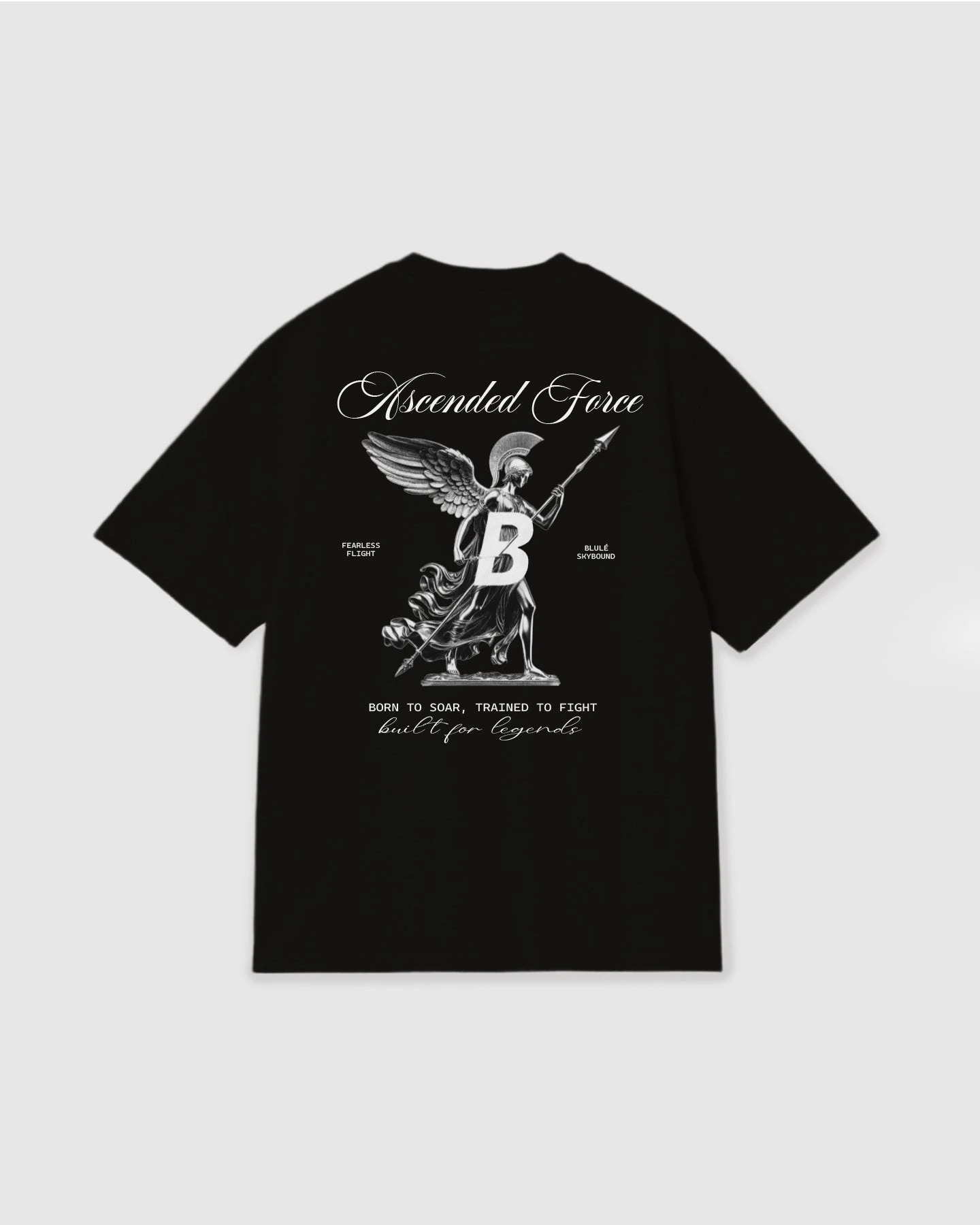 Oversized T Shirt Ascended Force Black - imagen 1