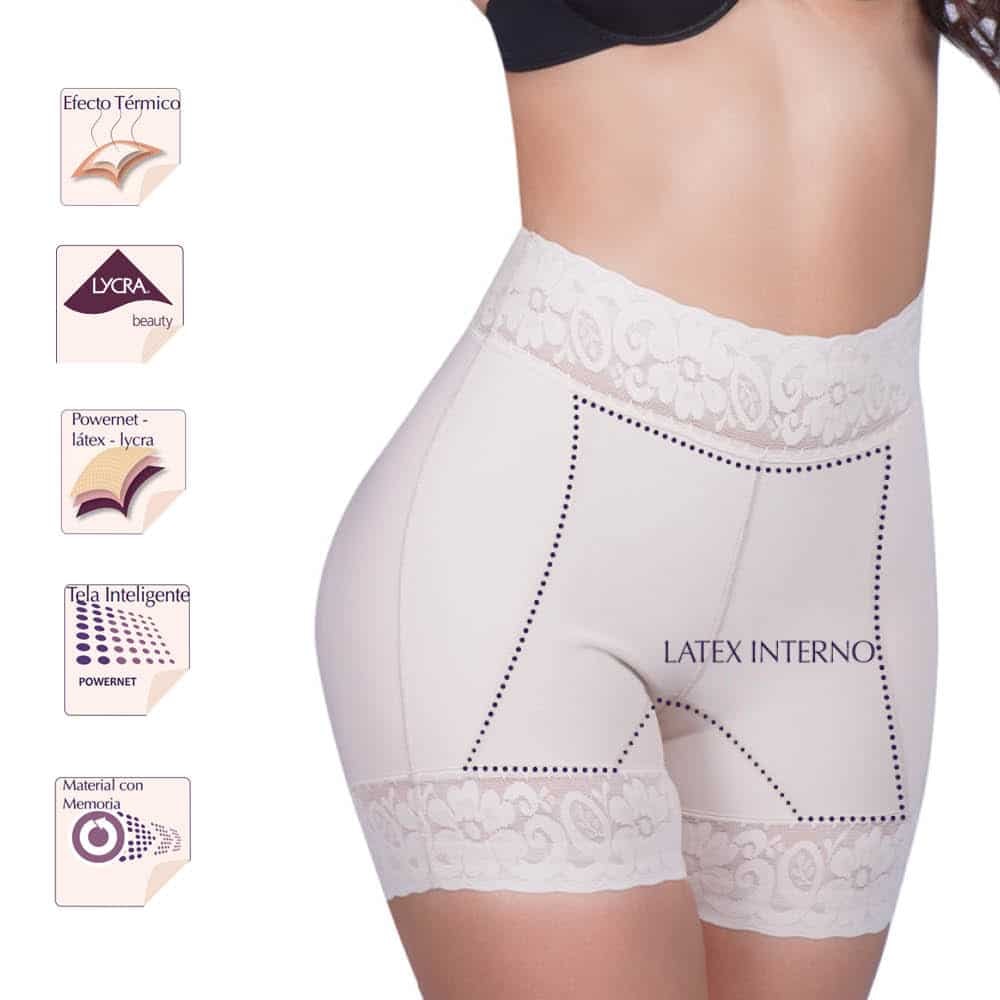 Panty Levanta Cola con Panel Frontal en Látex | Formfit - imagen 1