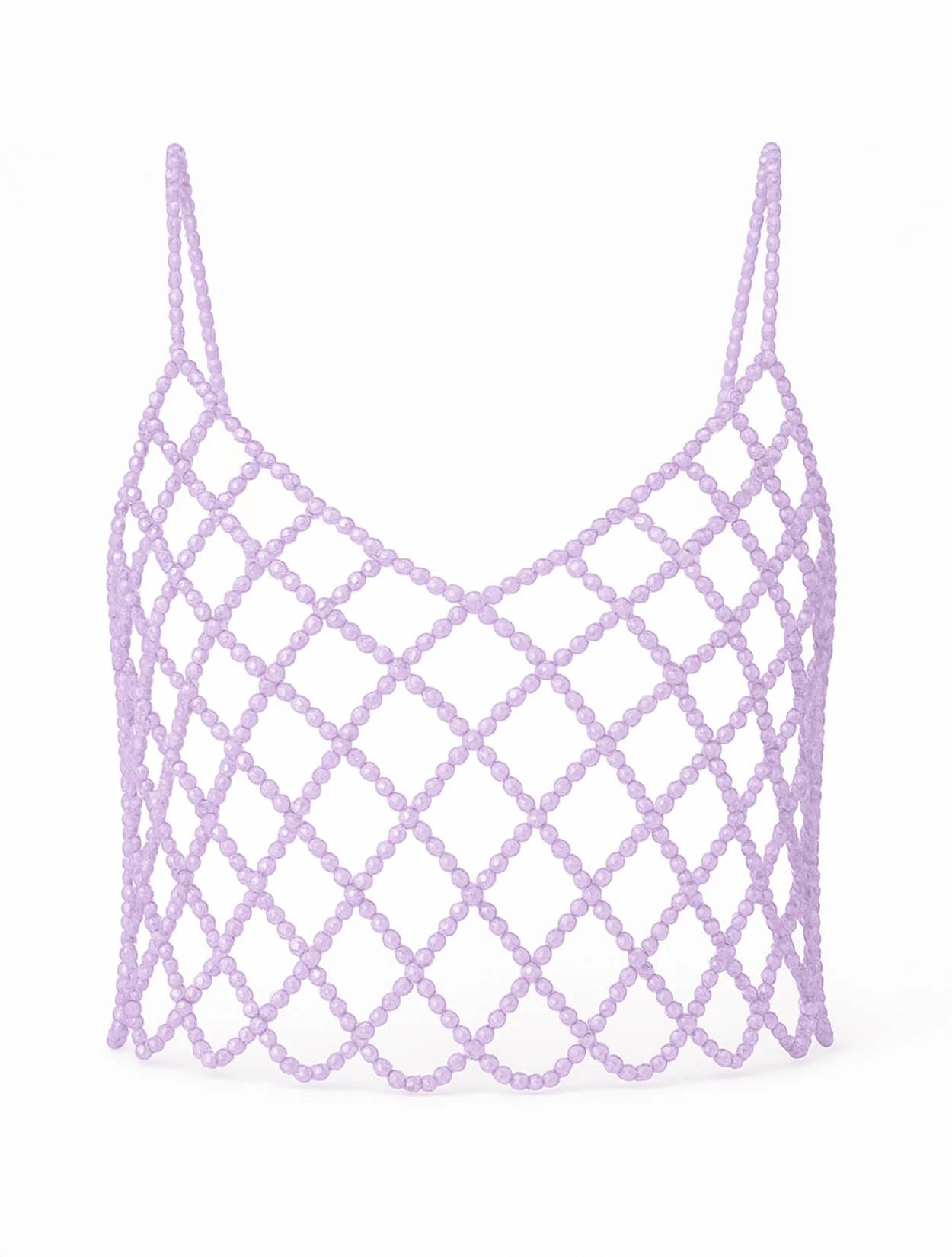 TOP DIAMANTE LILA - imagen 1