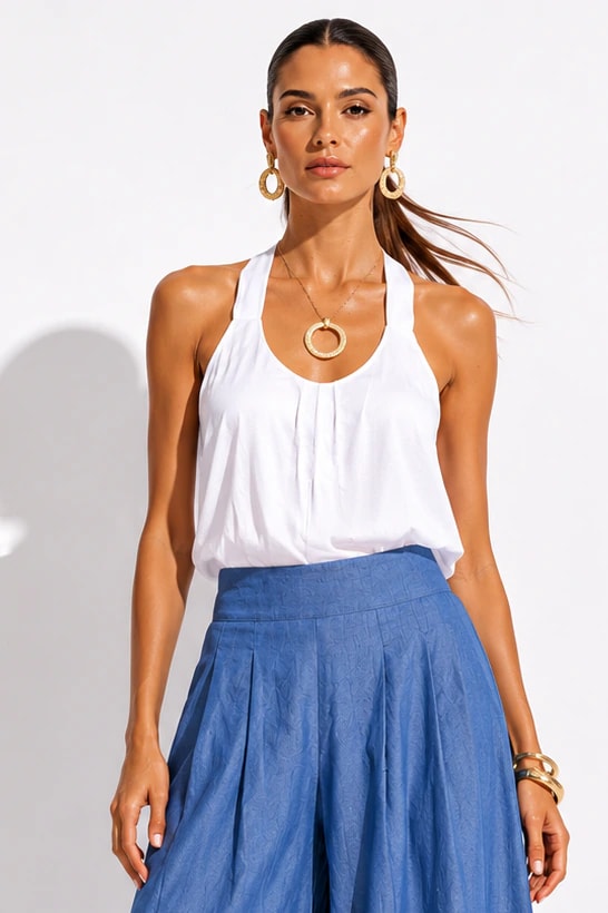 Blusa Becky Blanca - imagen 1
