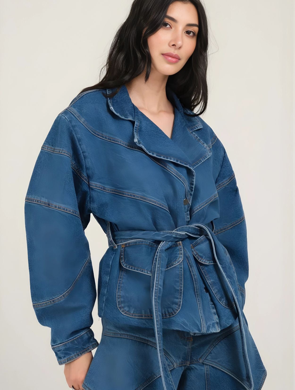 CHAQUETA MARÍA DENIM - imagen 1