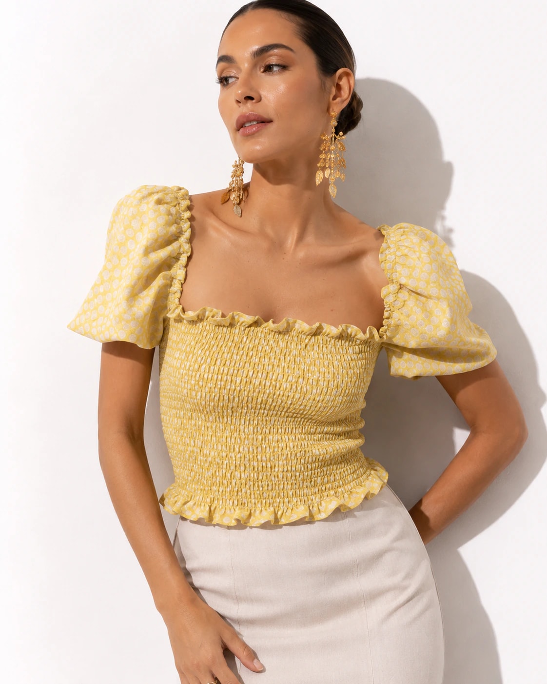 Blusa Baudo Amarillo - imagen 1