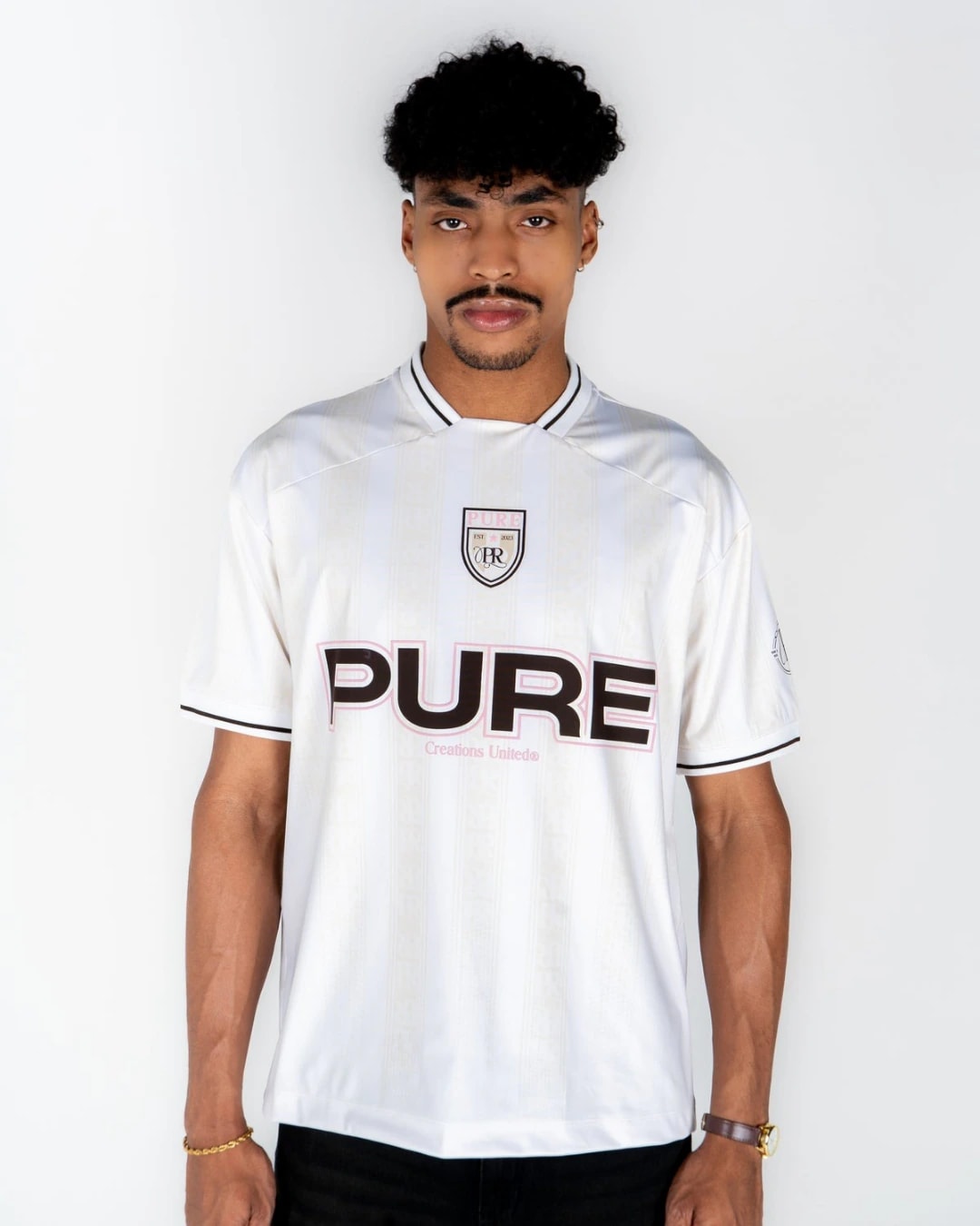 CREAM PURE TEAM T-SHIRT - imagen 1