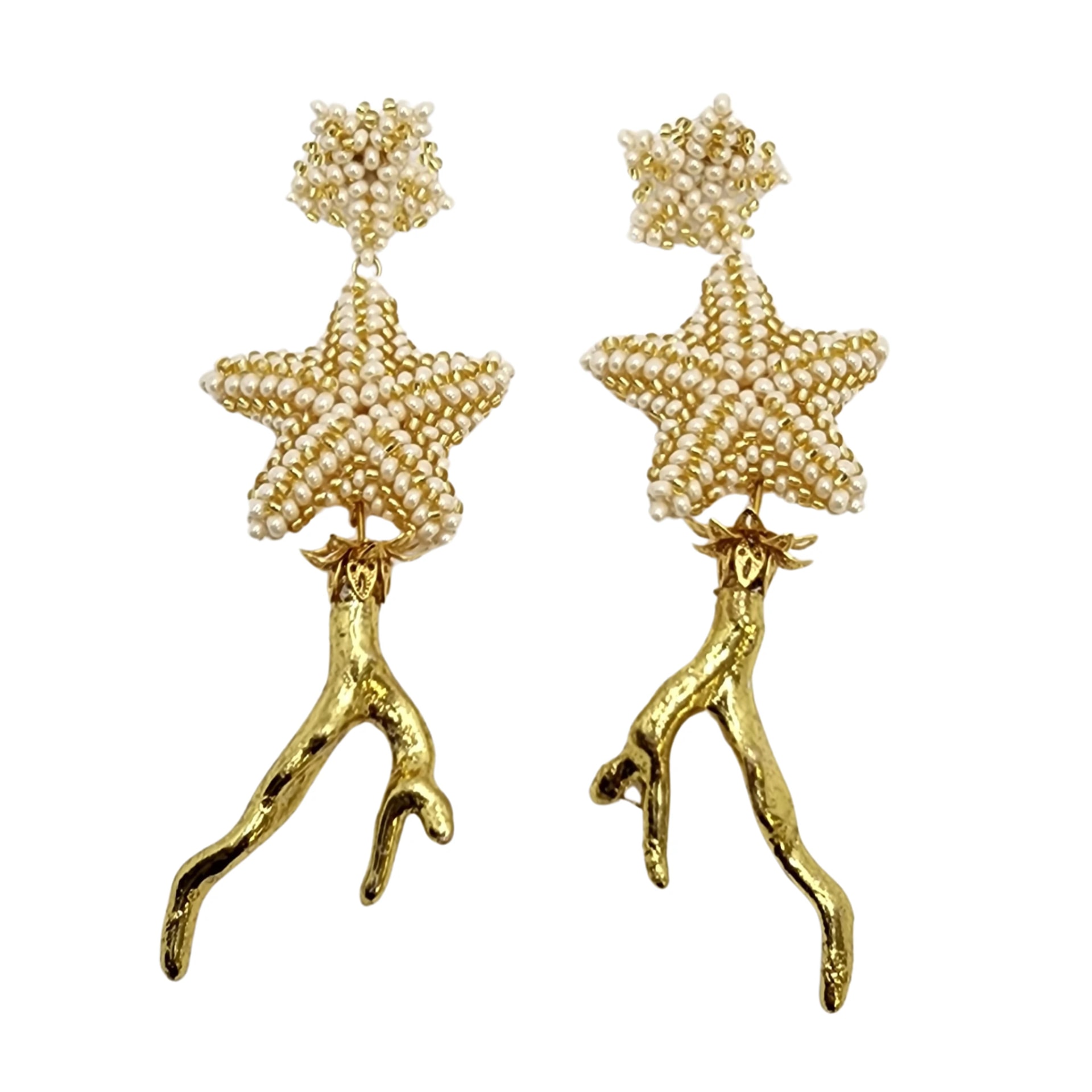 Bridal Star Earrings - imagen 1