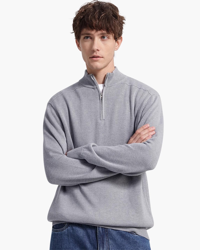 100% Merino Wool Zip Up - imagen 1