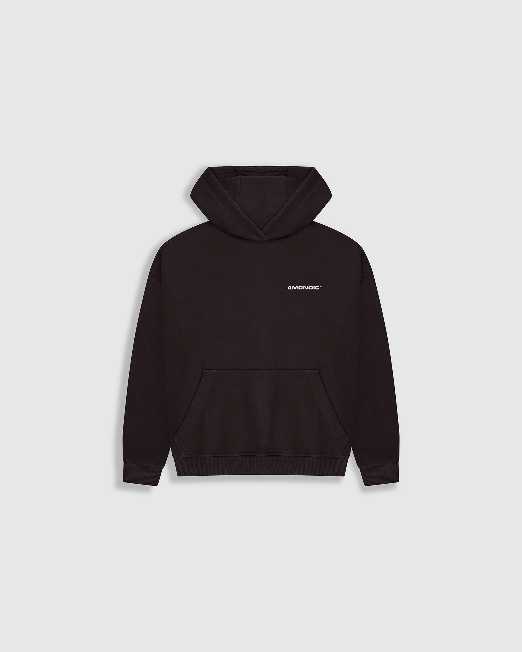 Hoodie Oversized Básico V4 - Café Chocolate - imagen 1