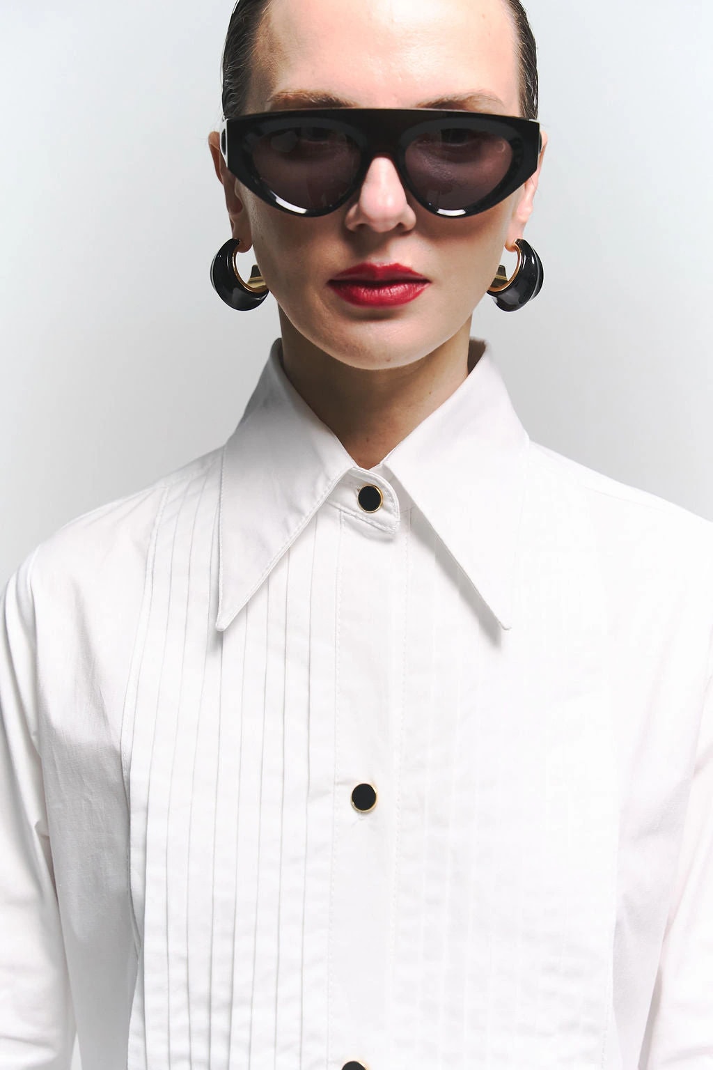 Blusa Smoking Marfil - imagen 1
