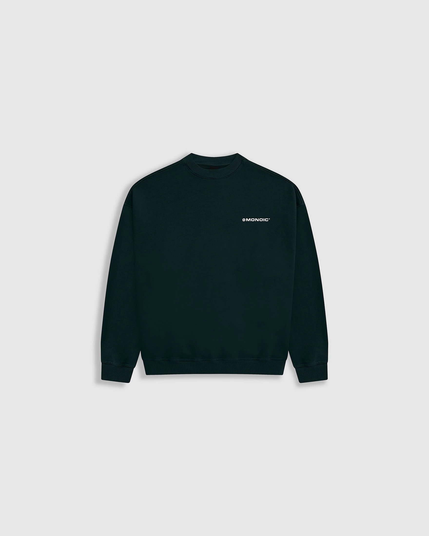 Crewneck Oversized Básico V4 - Forest Green - imagen 1