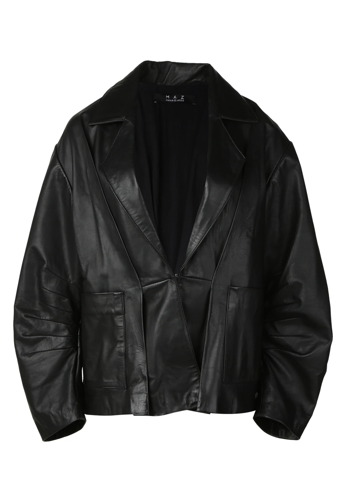 FURROWS LEATHER BLAZER - imagen 1