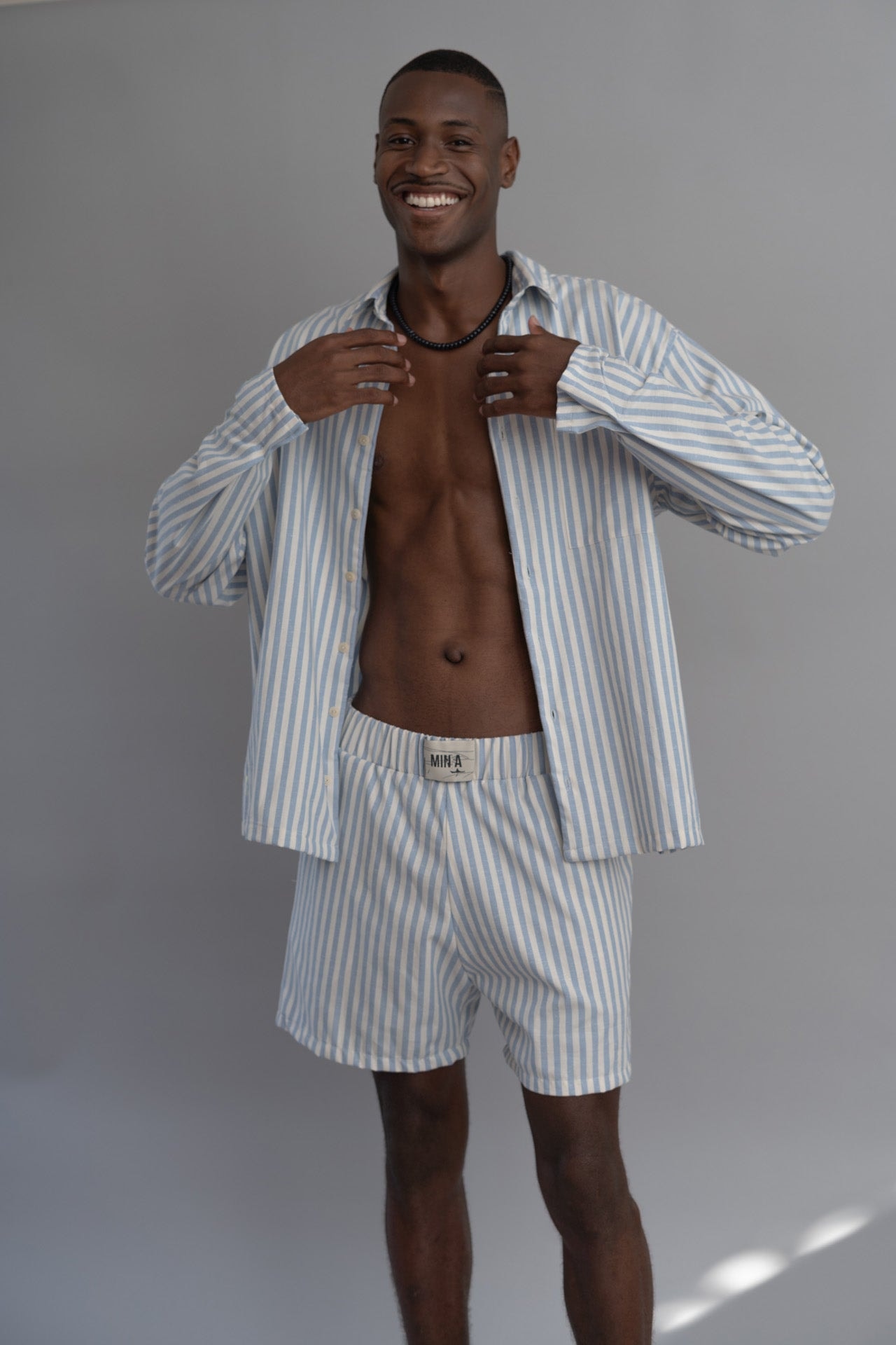Boxer Shorts Celeste - imagen 1