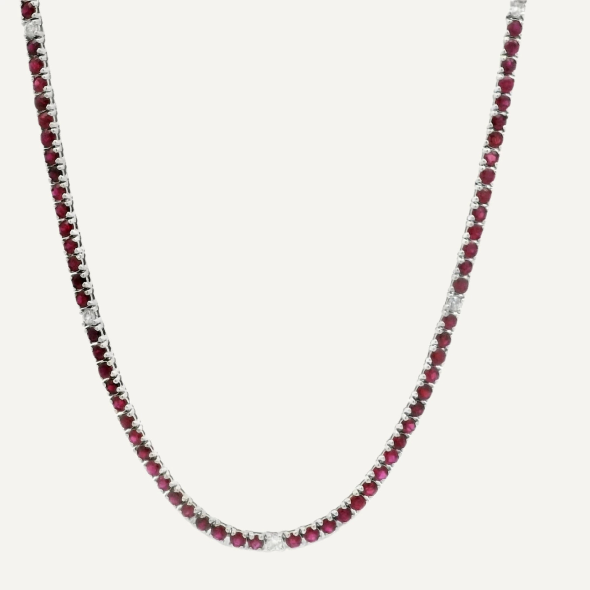 Cadena Clip tennis color 14K - imagen 1