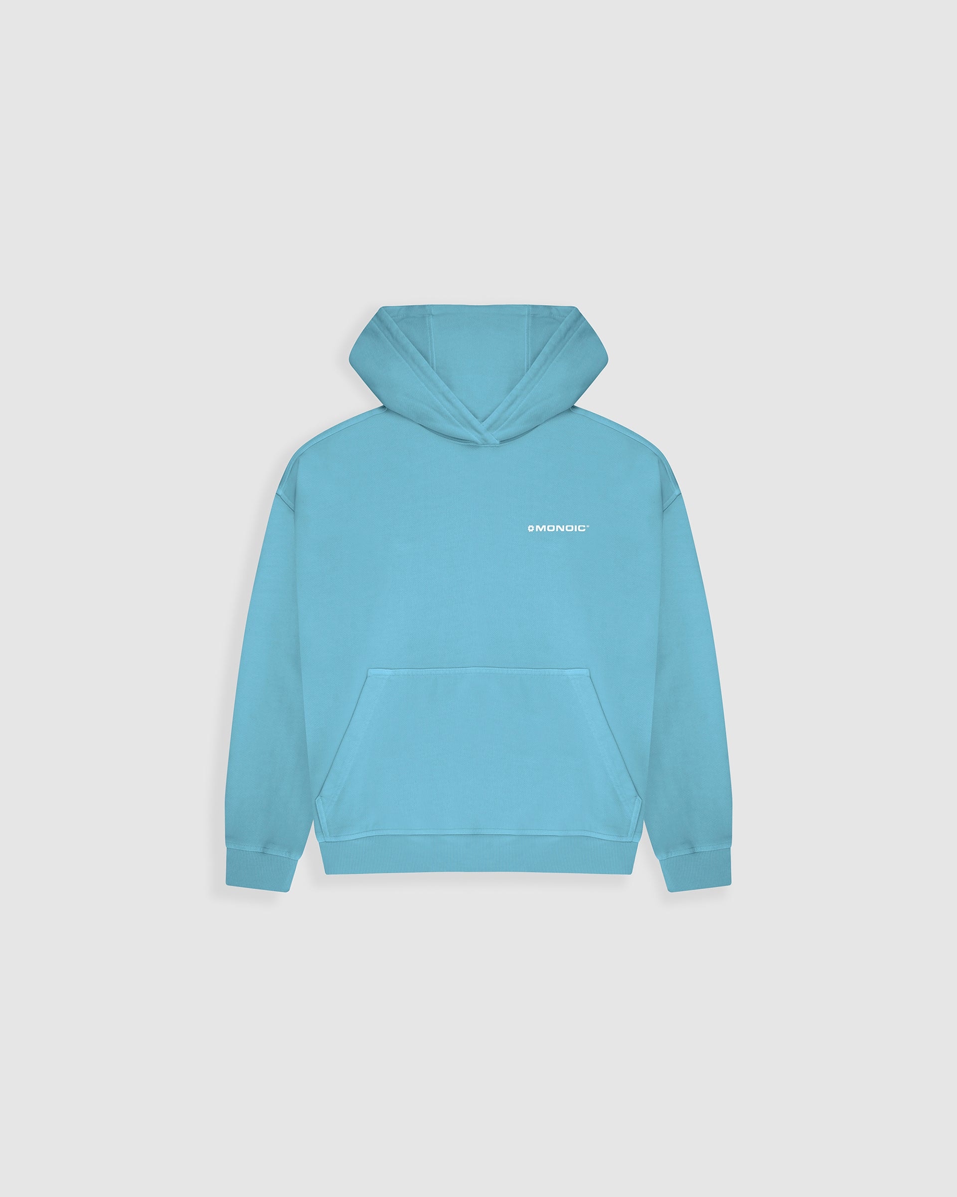 Hoodie Oversized Básico V4 - Azul Claro - imagen 1