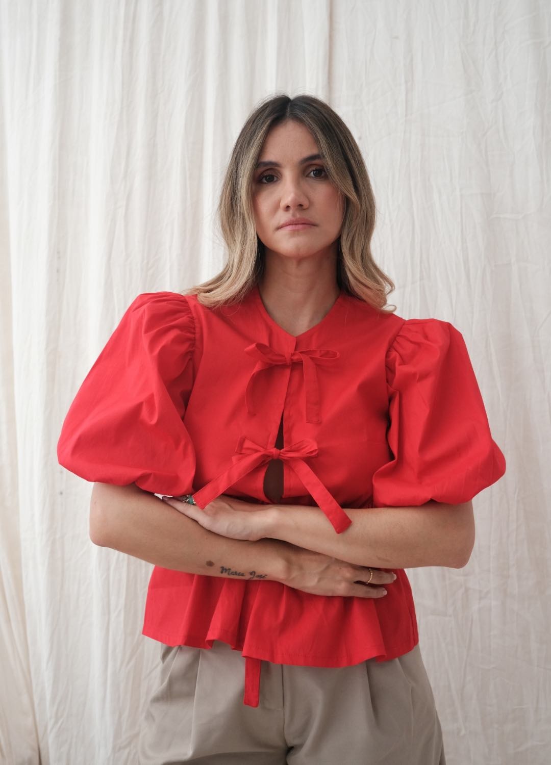 Blusa Cigarras Rojo - imagen 1