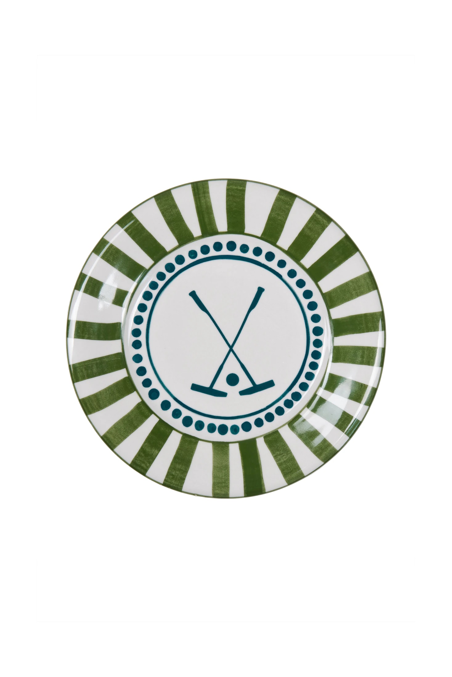 Polo Salad Plate / Green - imagen 1
