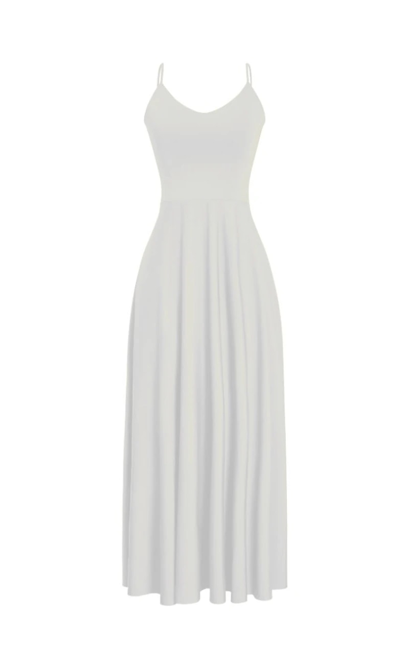 VESTIDO LARGO SPICE MARFIL - imagen 1