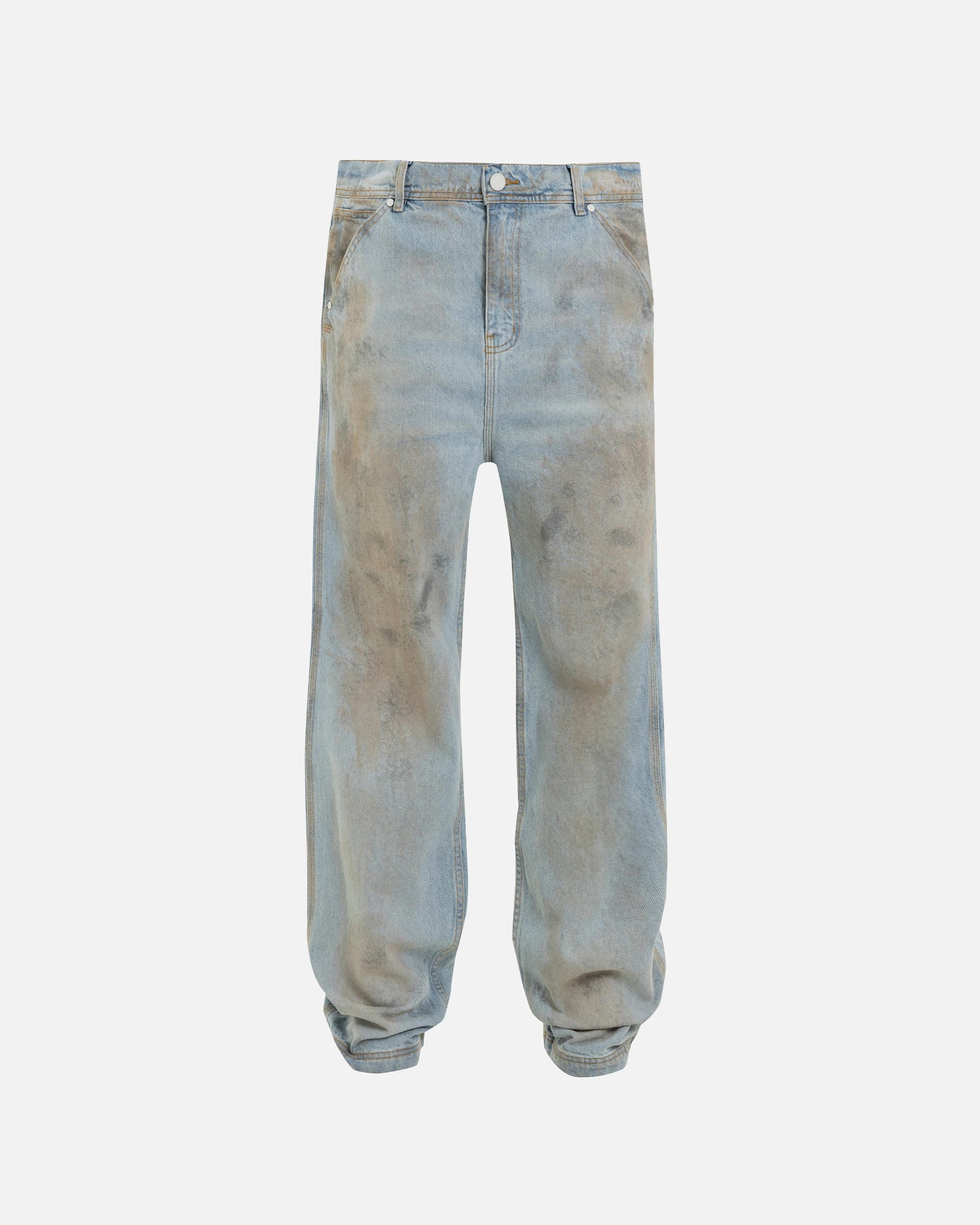 Echoes U Star Wide Jeans Washed Blue - imagen 1