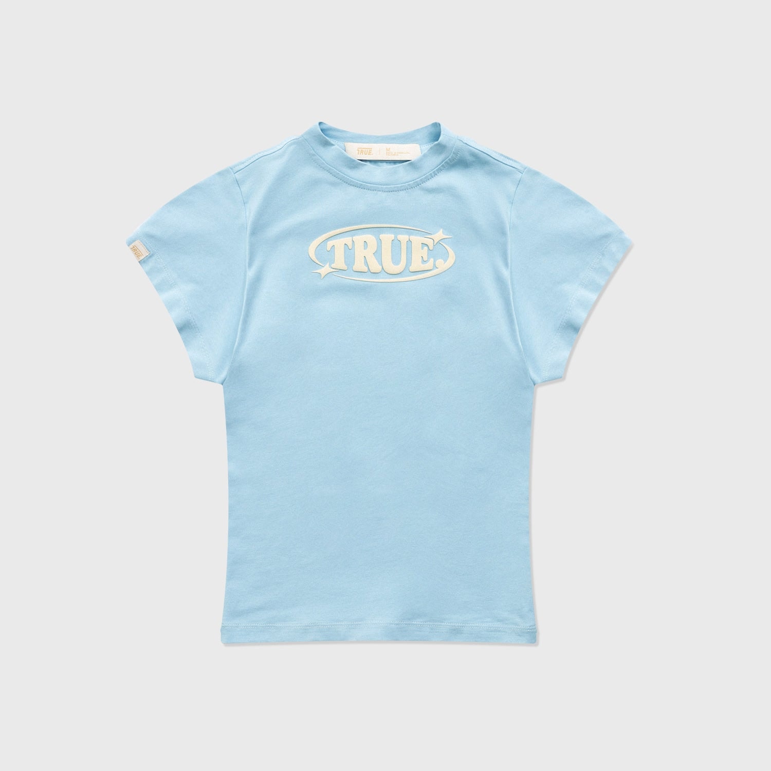Pastel Fitted Tee - Baby Blue - imagen 1