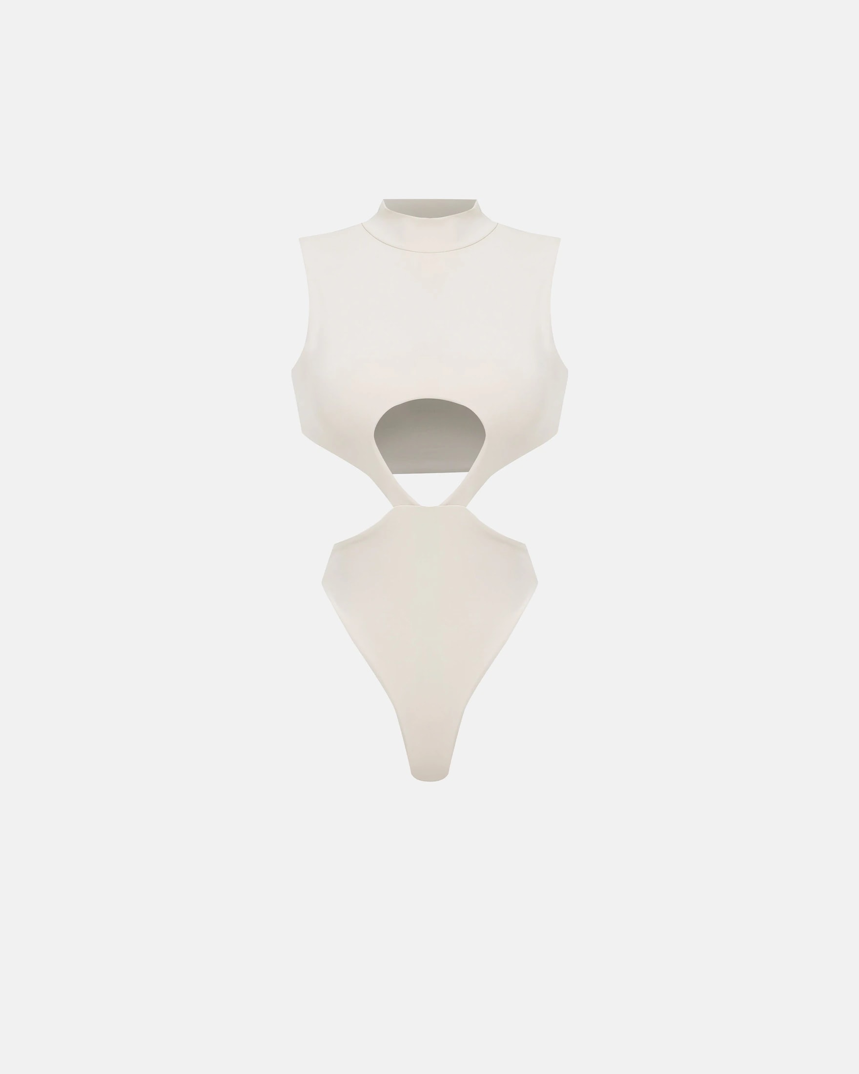Basics Underboob Bodysuit Cream - imagen 1