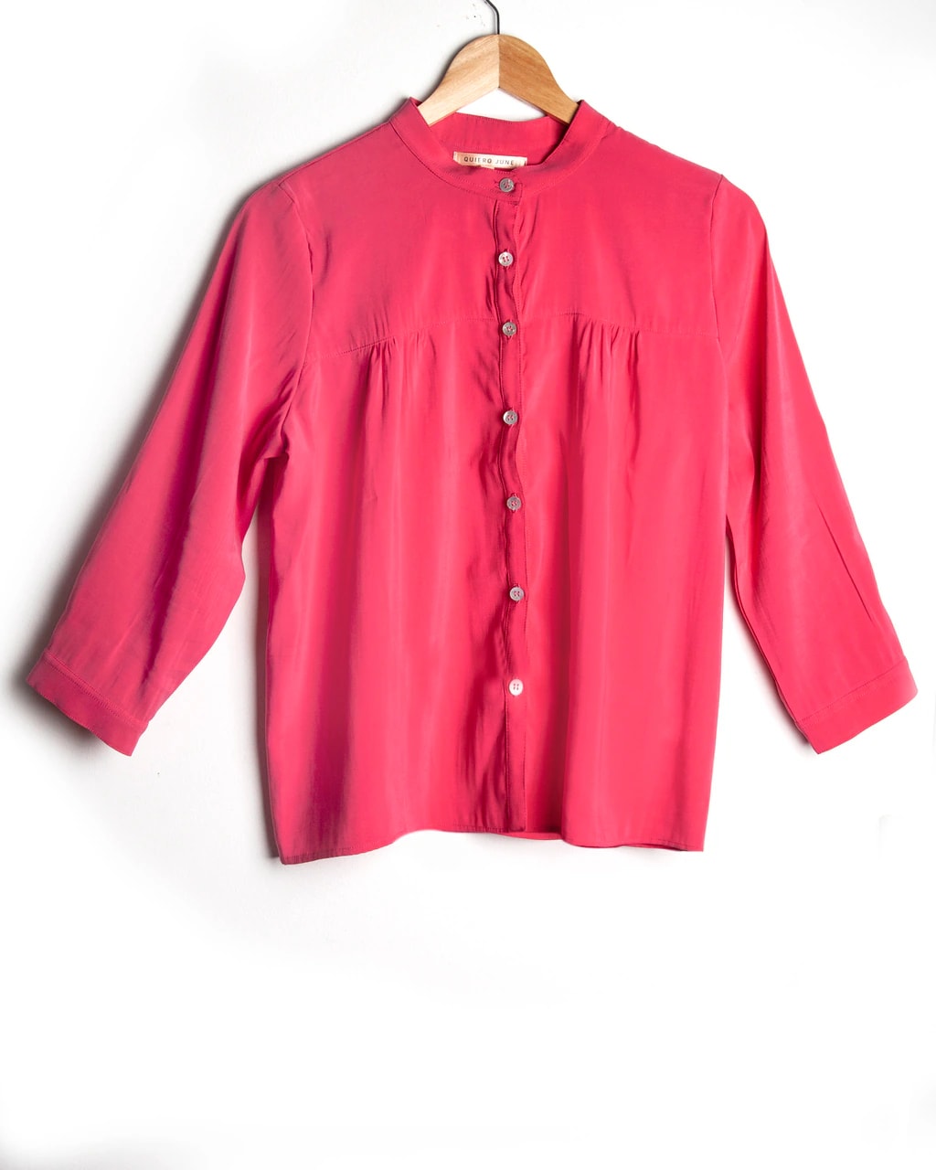 Camisa Velvet Magenta - imagen 1