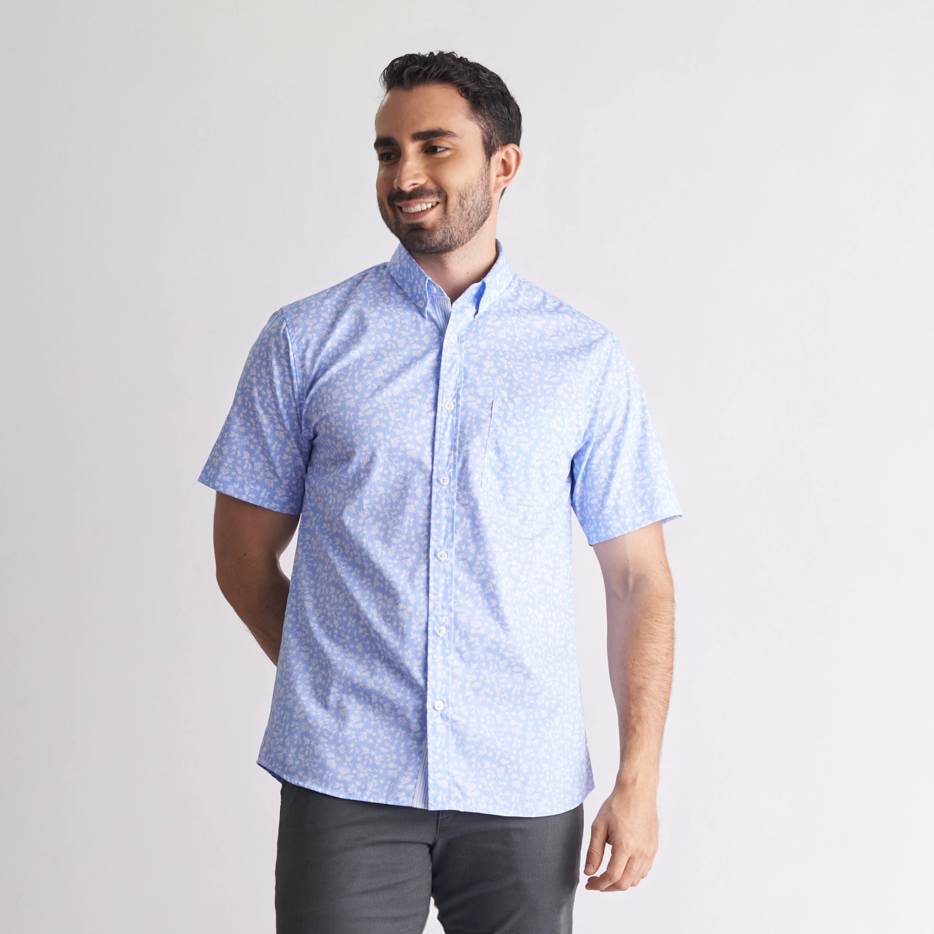 Camisa manga corta regular fit - imagen 1