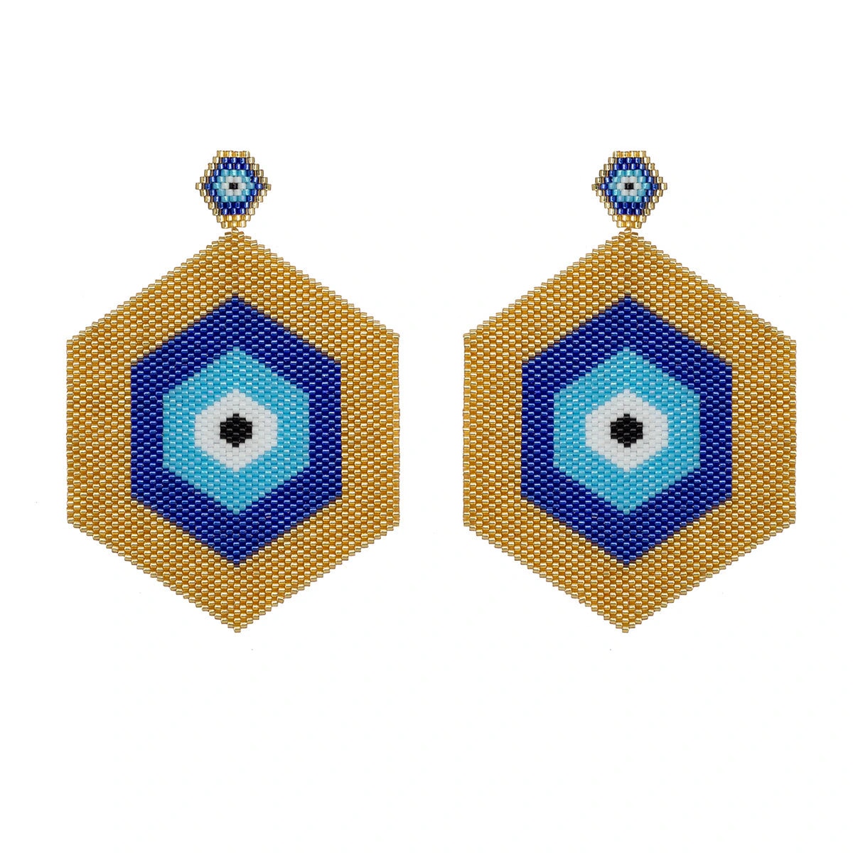 Aretes King Mar Dorado - imagen 1