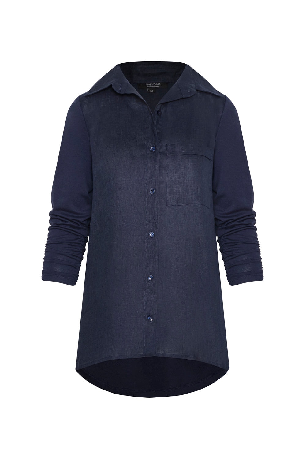 Camisa bianca azul navy - imagen 1