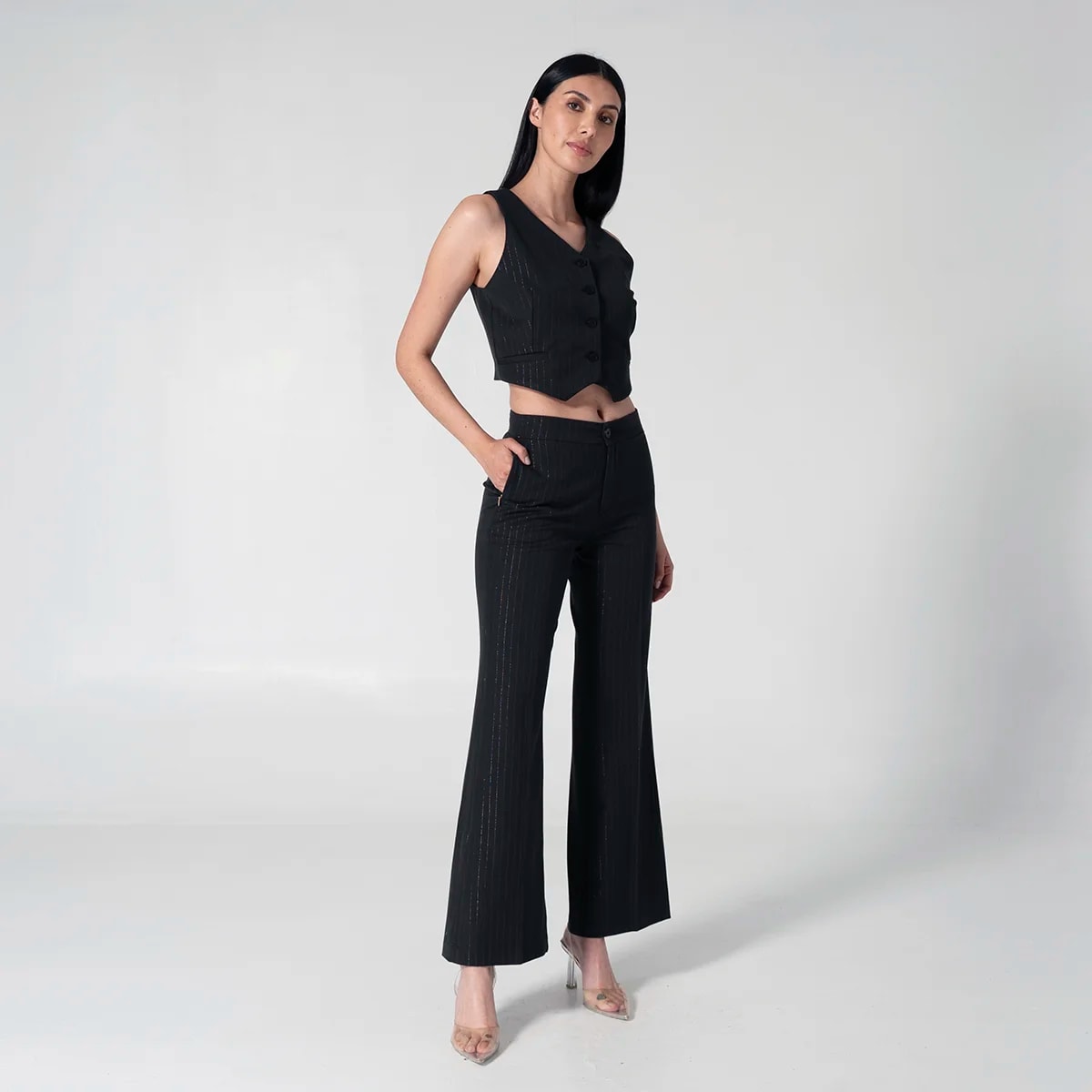 Pantalon Formal Slim Flare Sartori - imagen 1