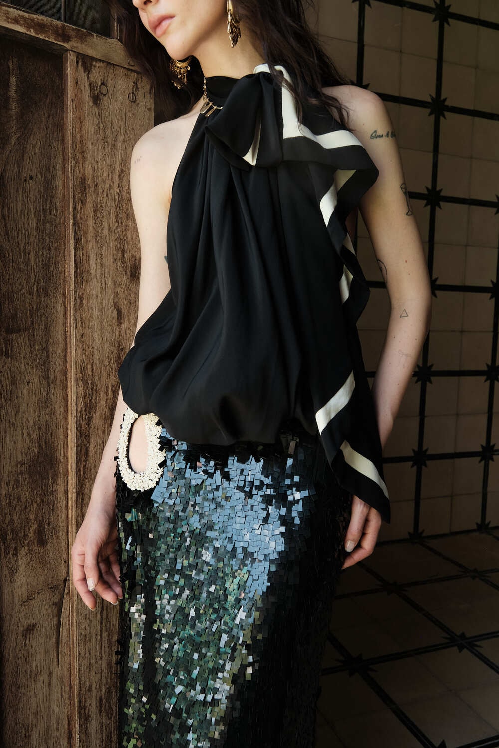 Among Sacred Ornaments Skirt - imagen 1