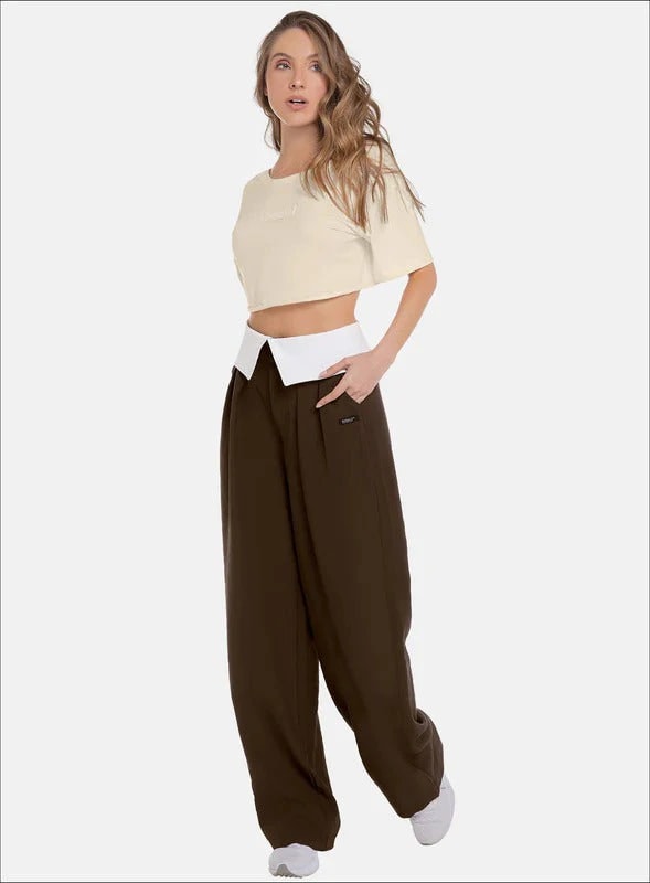 PANTALÓN CASUAL PRETINA DOBLADA - PRECIO ESPECIAL - imagen 1